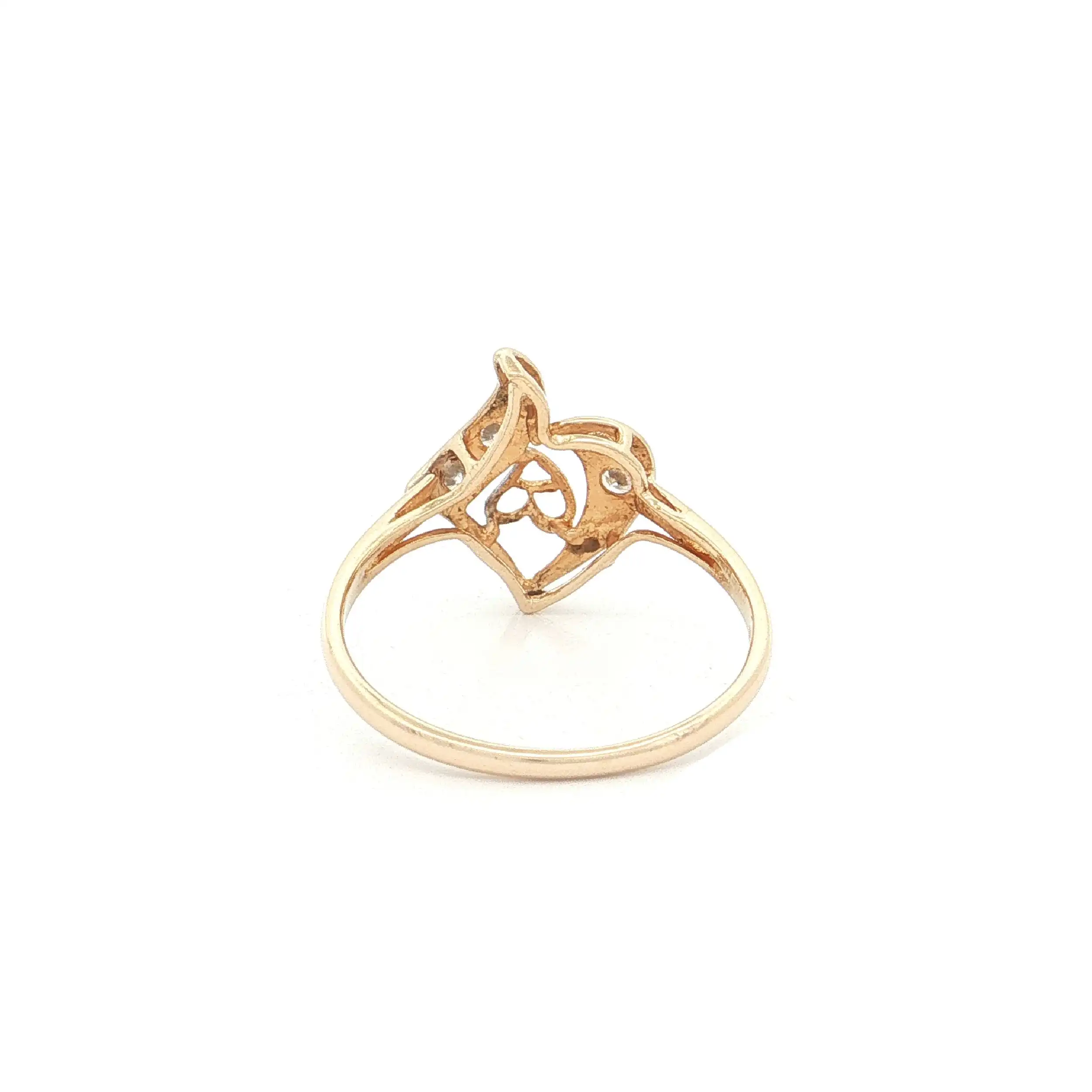Ring Gelbgold mit Zirkonia