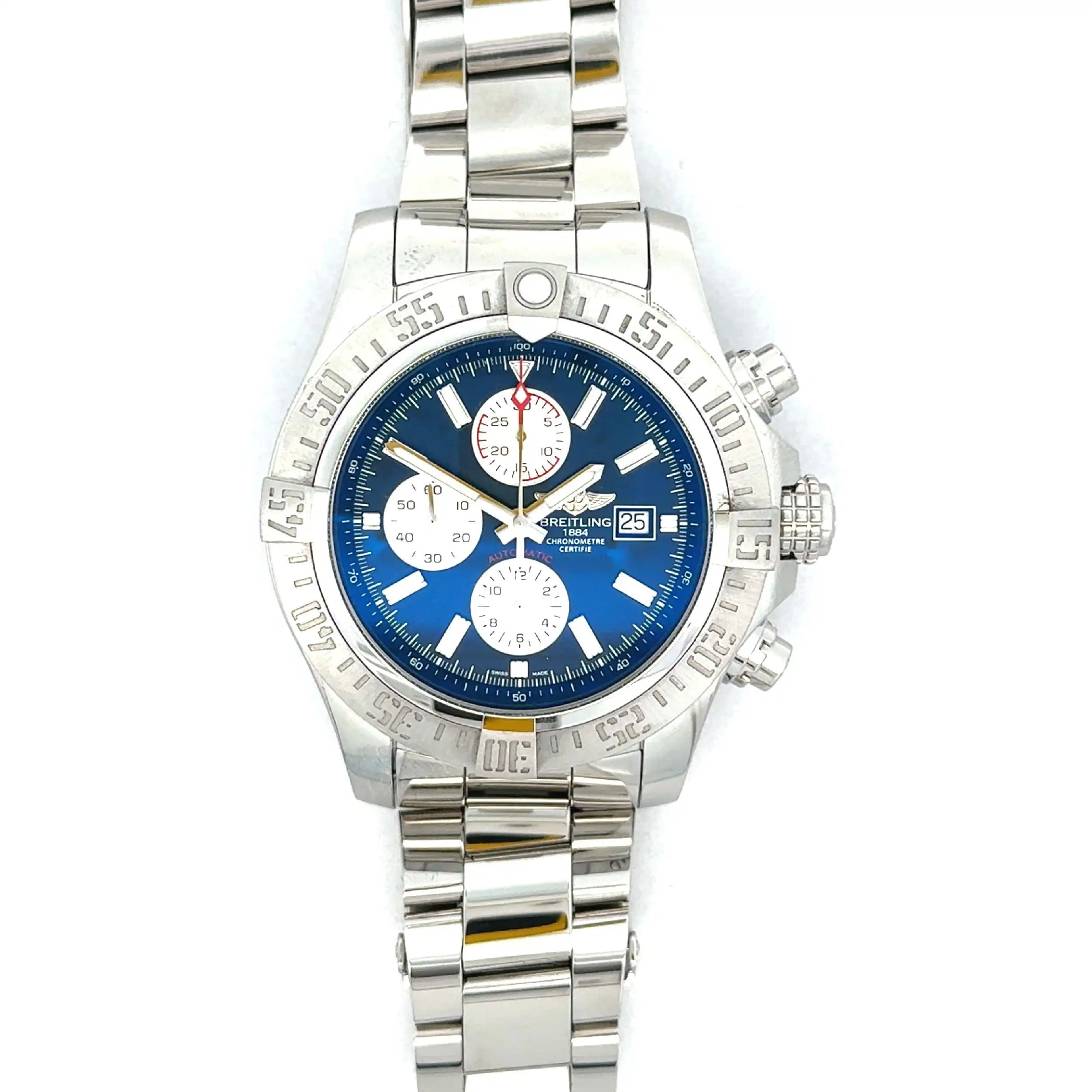 Herrenuhr Breitling Avenger II im Full Set