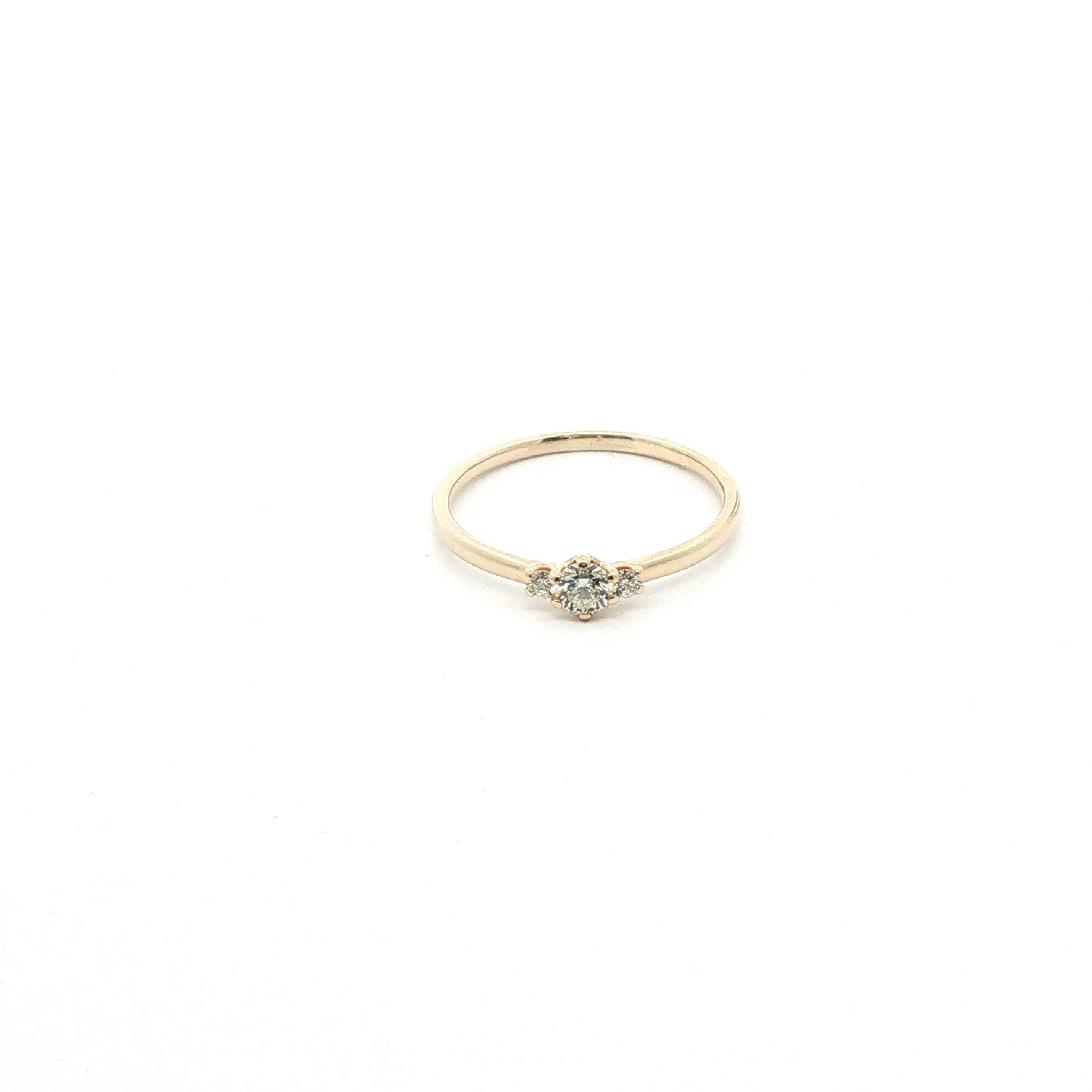 Ring Gelbgold mit Brillanten