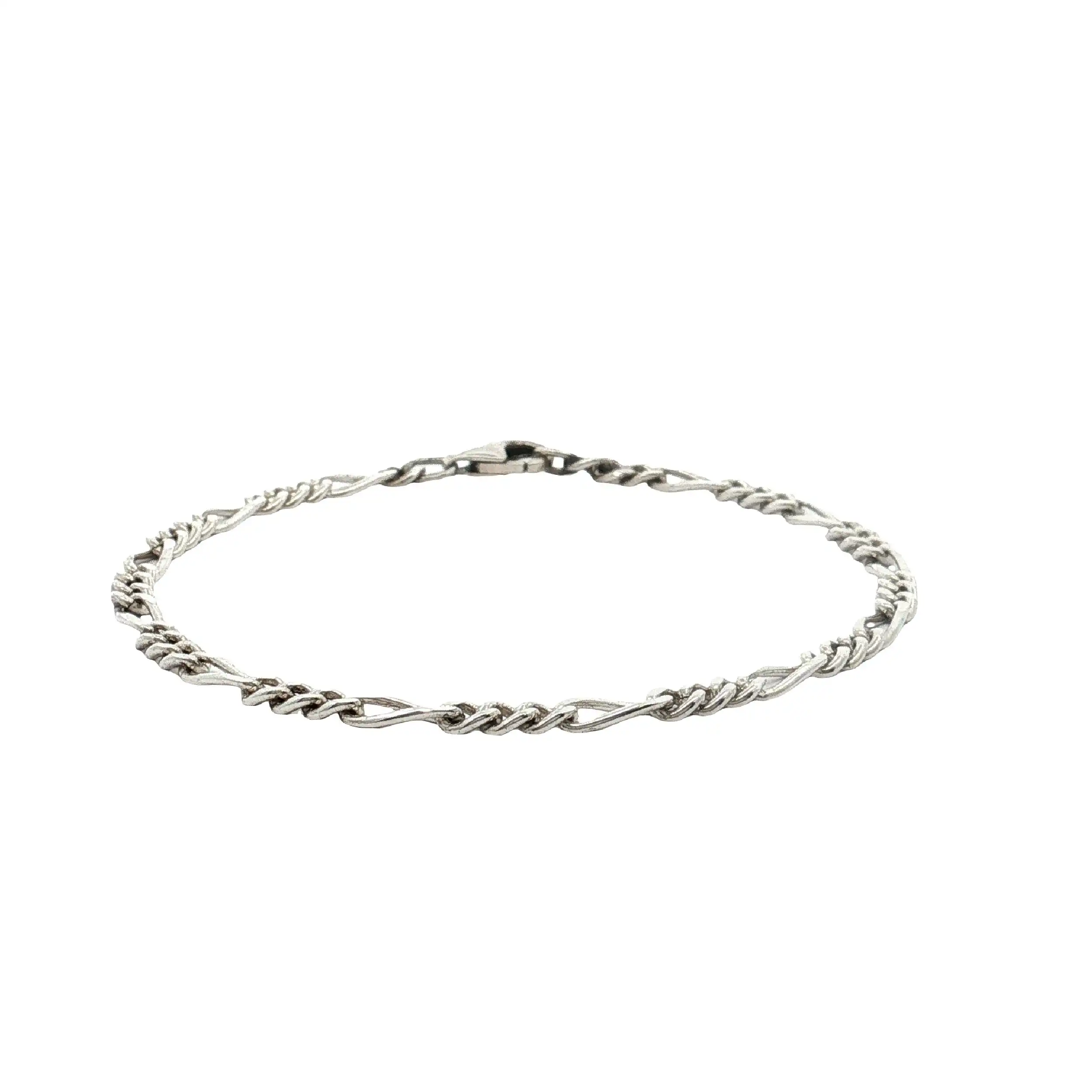 Figaroarmband Silber