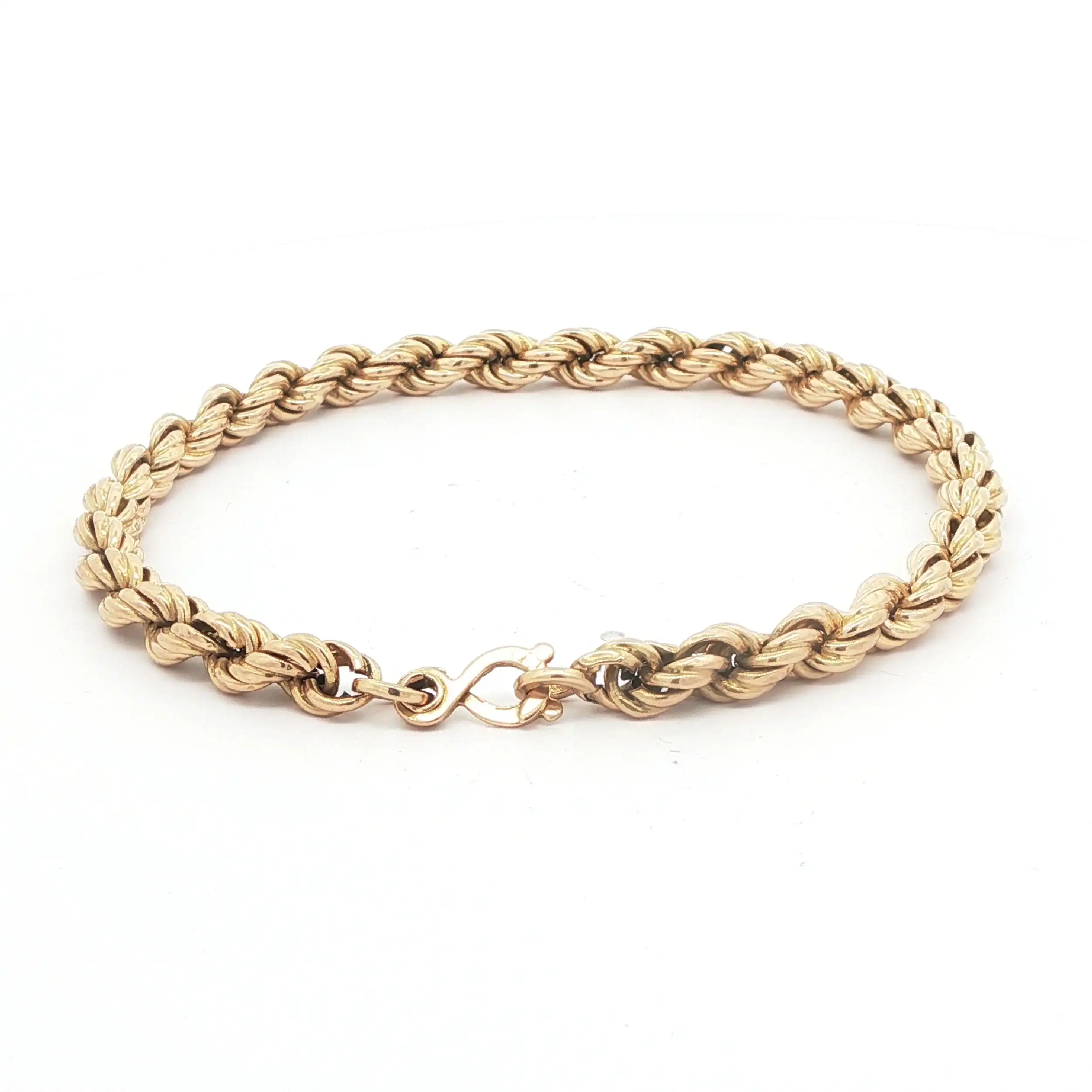 Kordelarmband Gelbgold