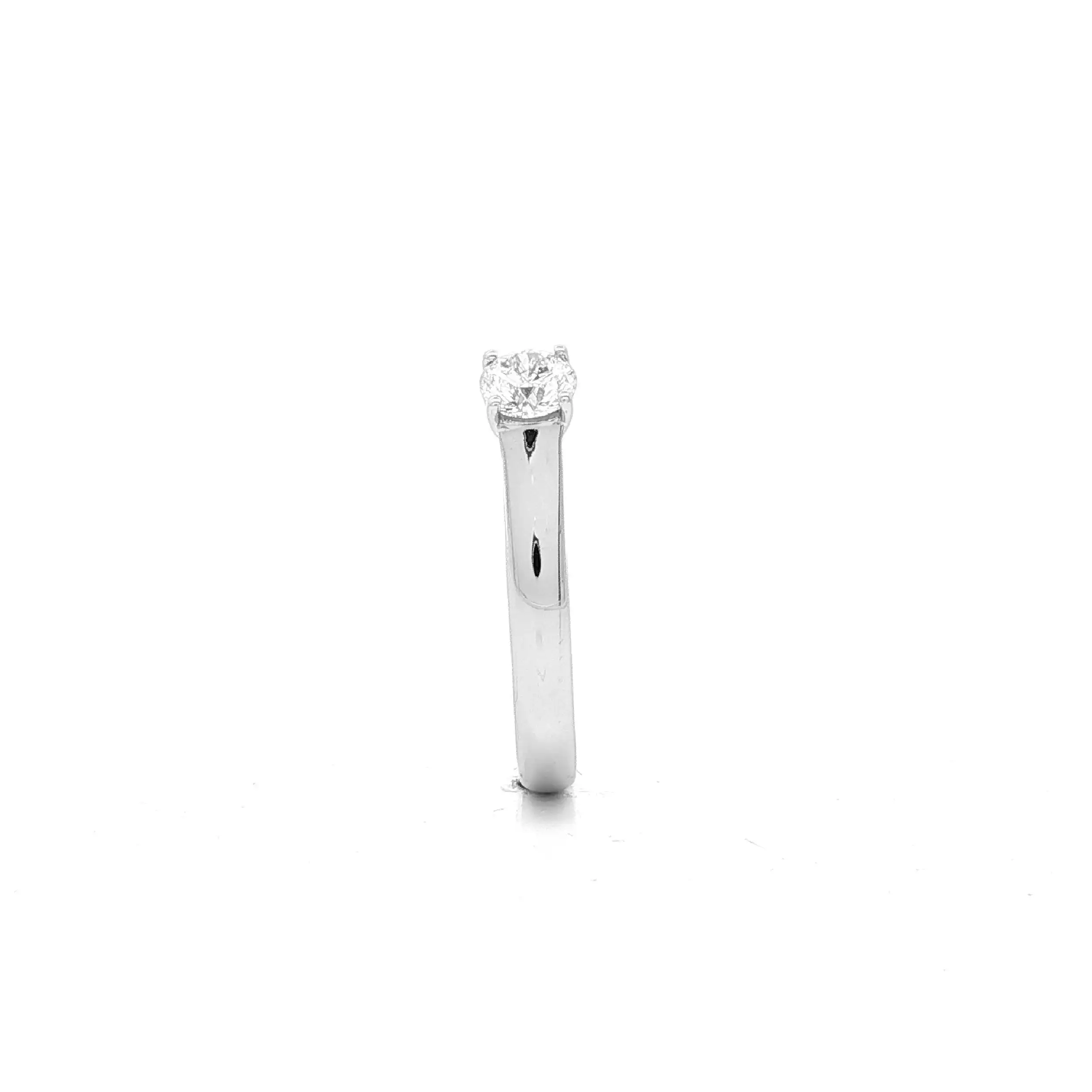 Solitärring Weißgold mit Brillant Solitärring Weißgold mit Brillant