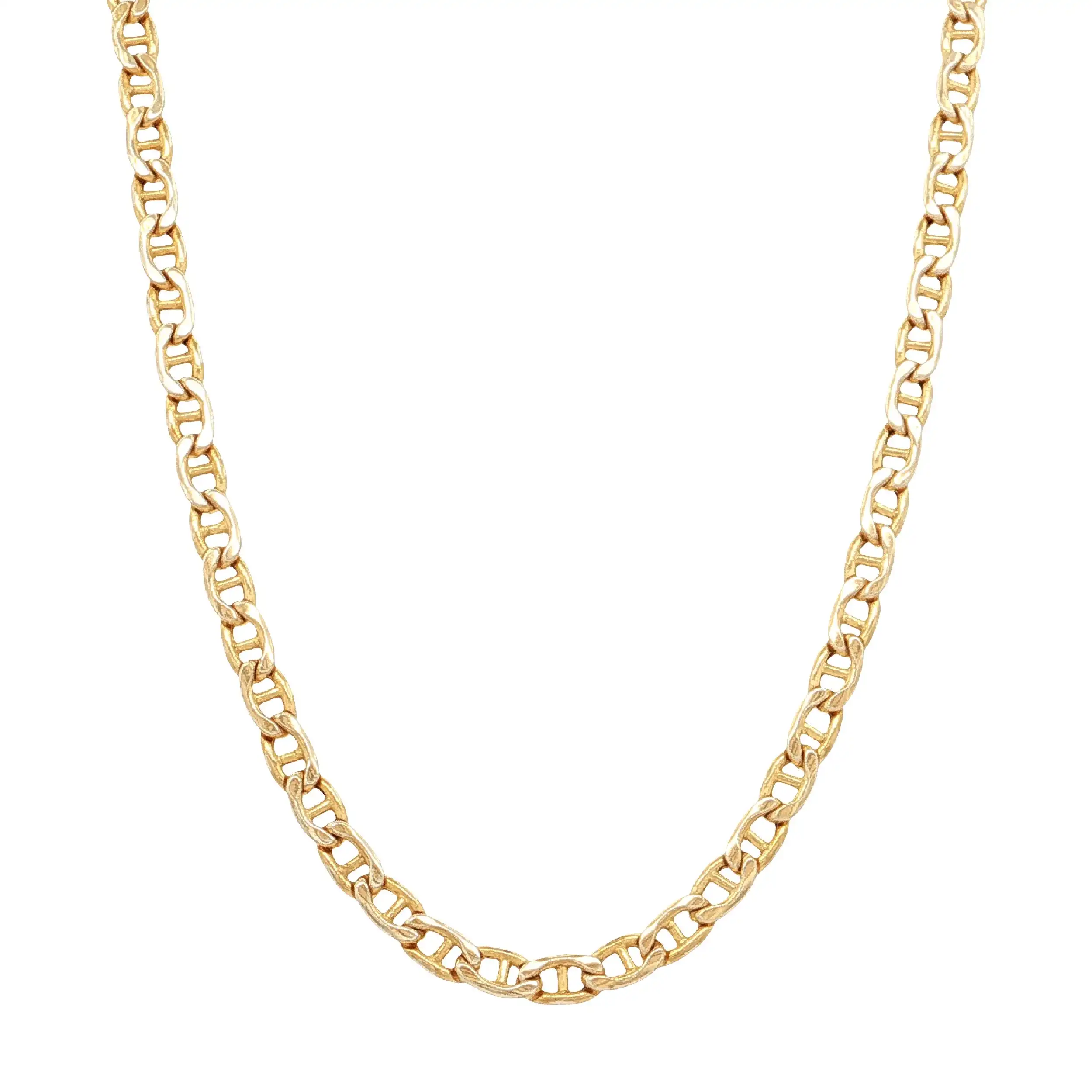 Stäbchenpanzerkette Gelbgold