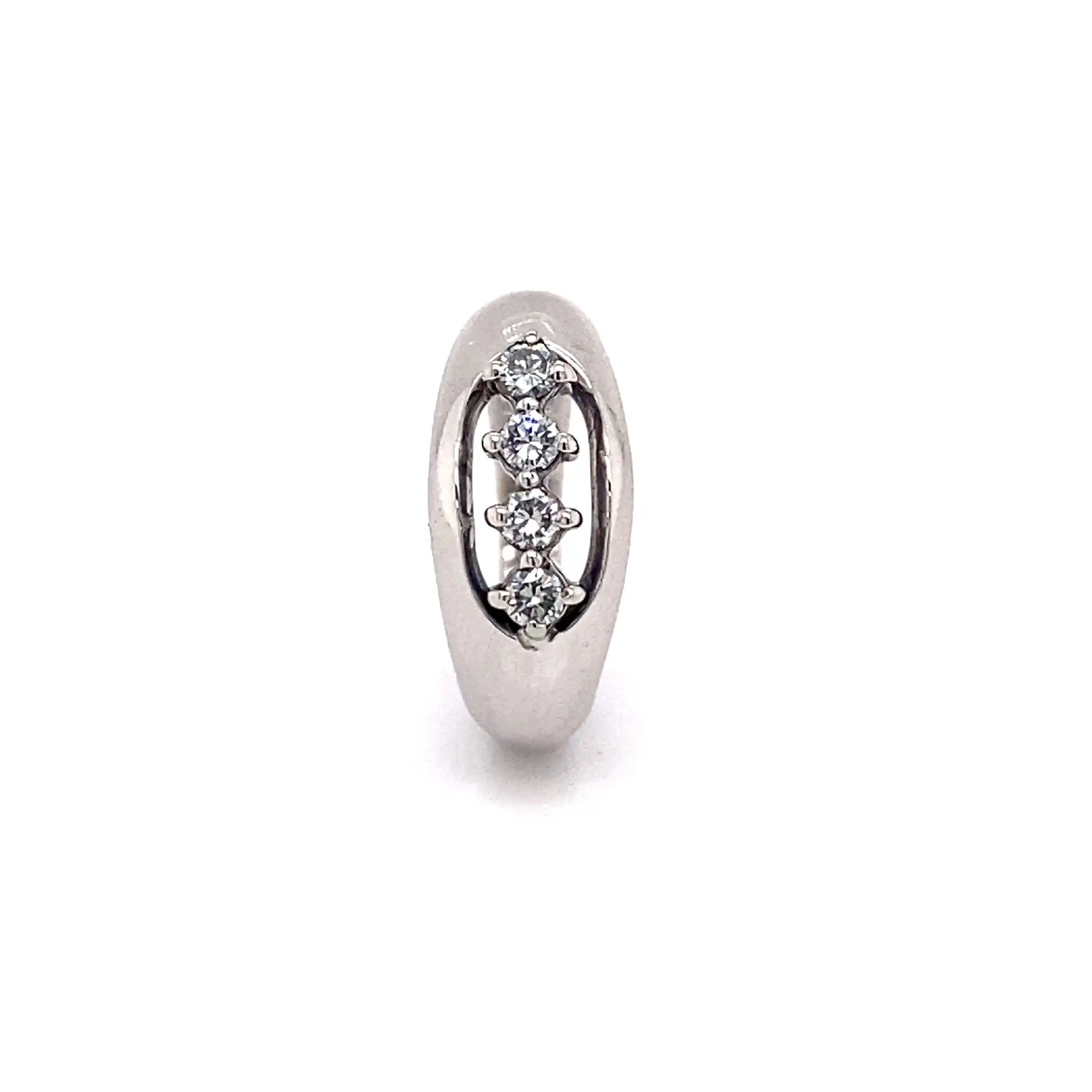 Ring Weißgold mit Brillanten Ring Weißgold mit Brillanten