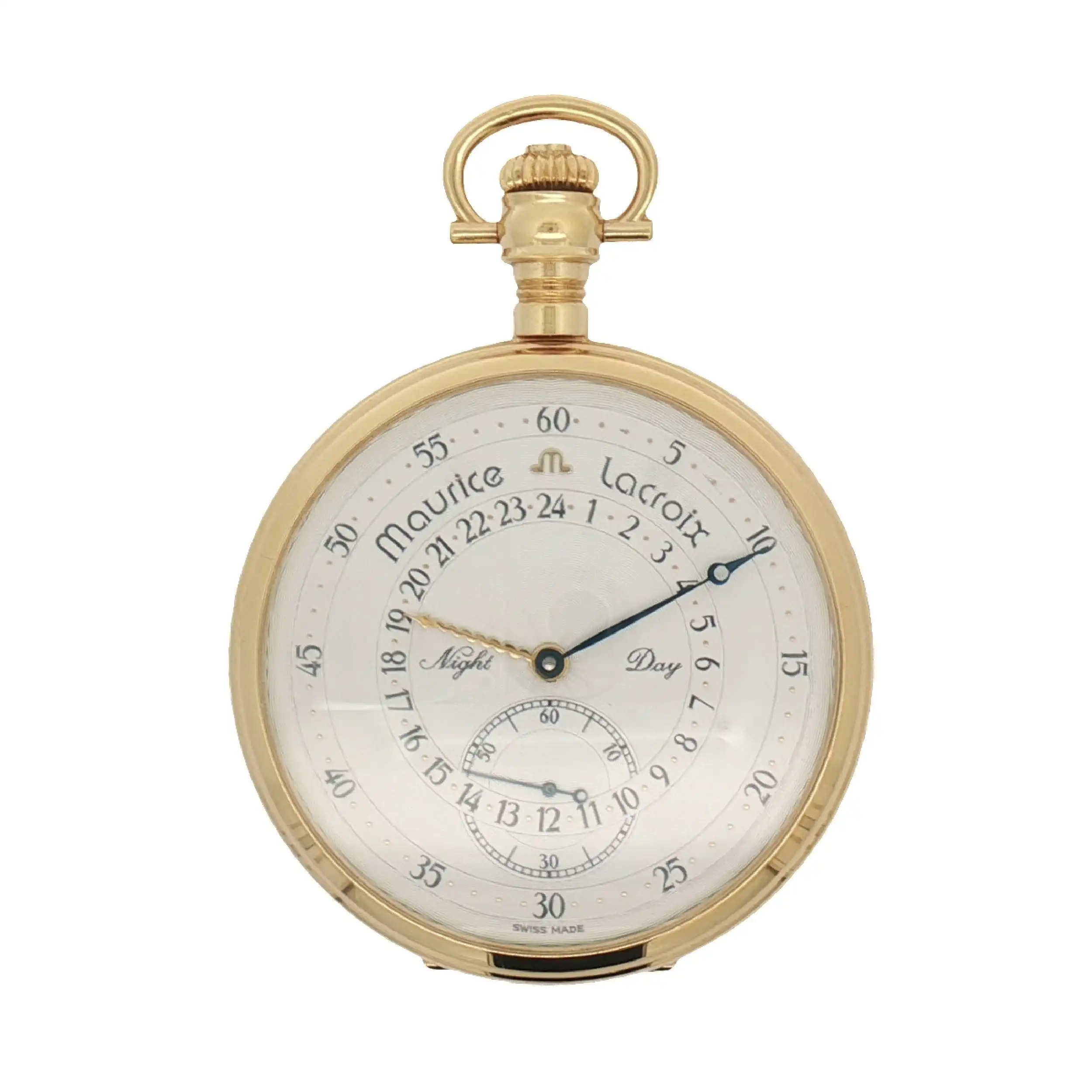 Taschenuhr Maurice Lacroix Night/Day Gold plattiert Taschenuhr Maurice Lacroix Night/Day Gold plattiert