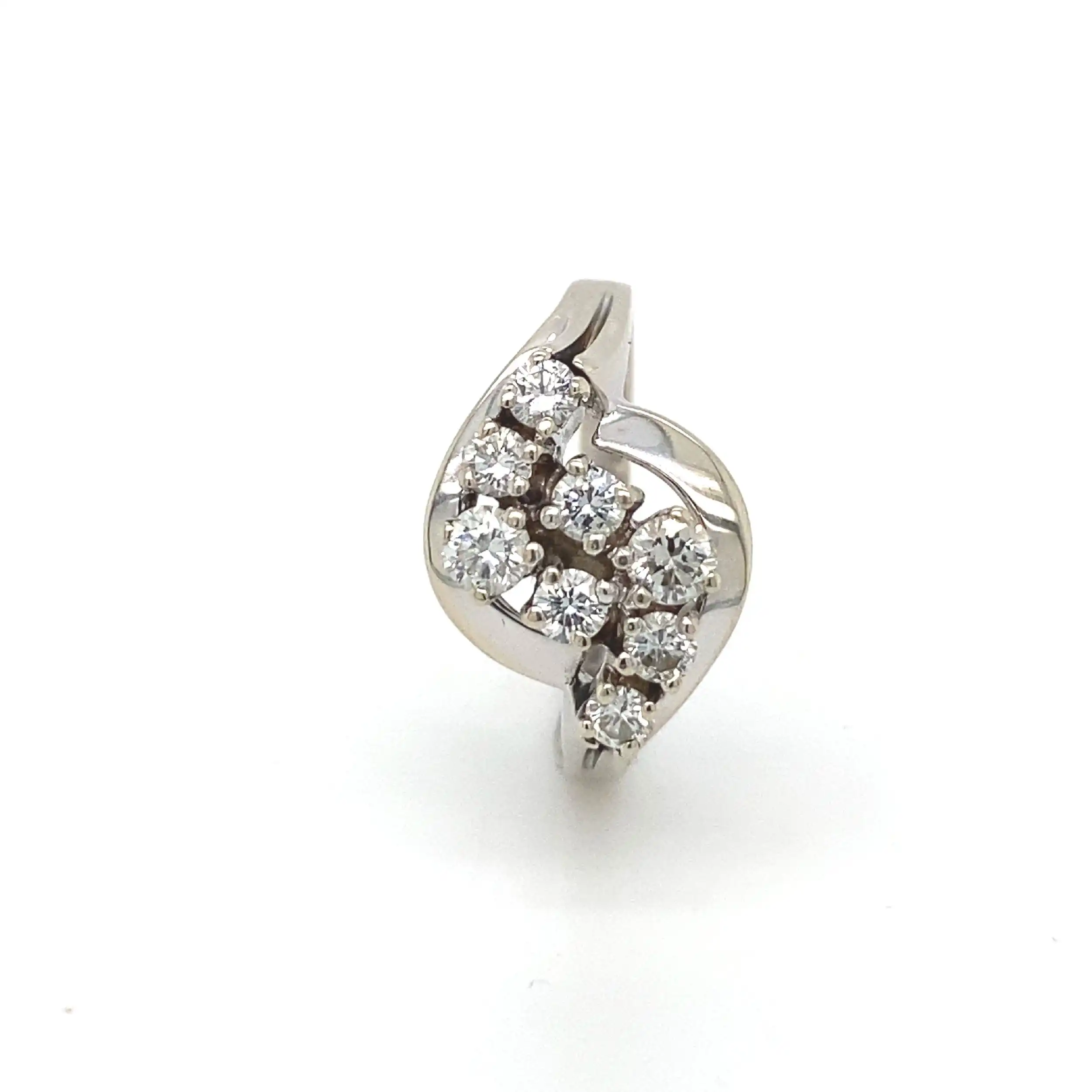 Ring Weißgold mit Brillanten