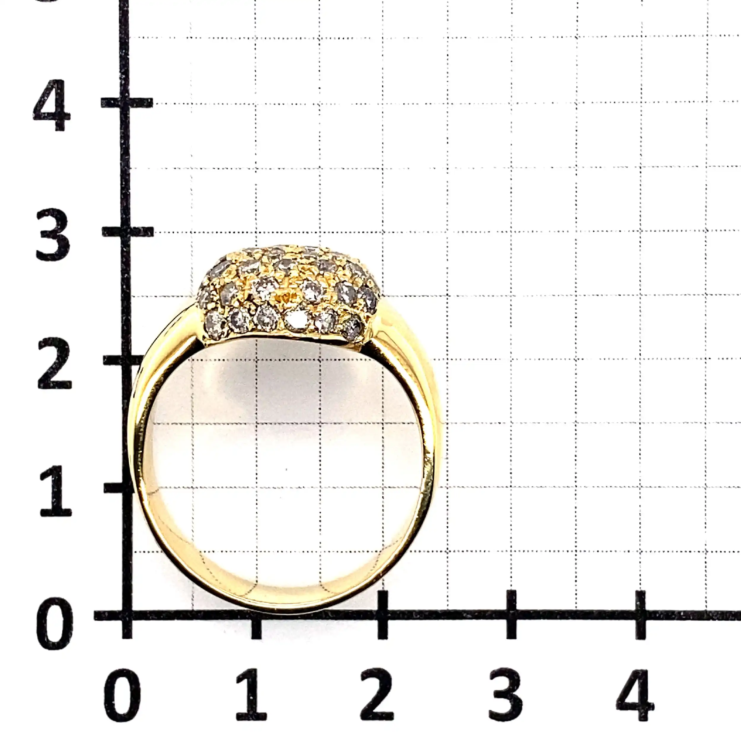 Ring Gelbgold mit Brillanten Ring Gelbgold mit Brillanten