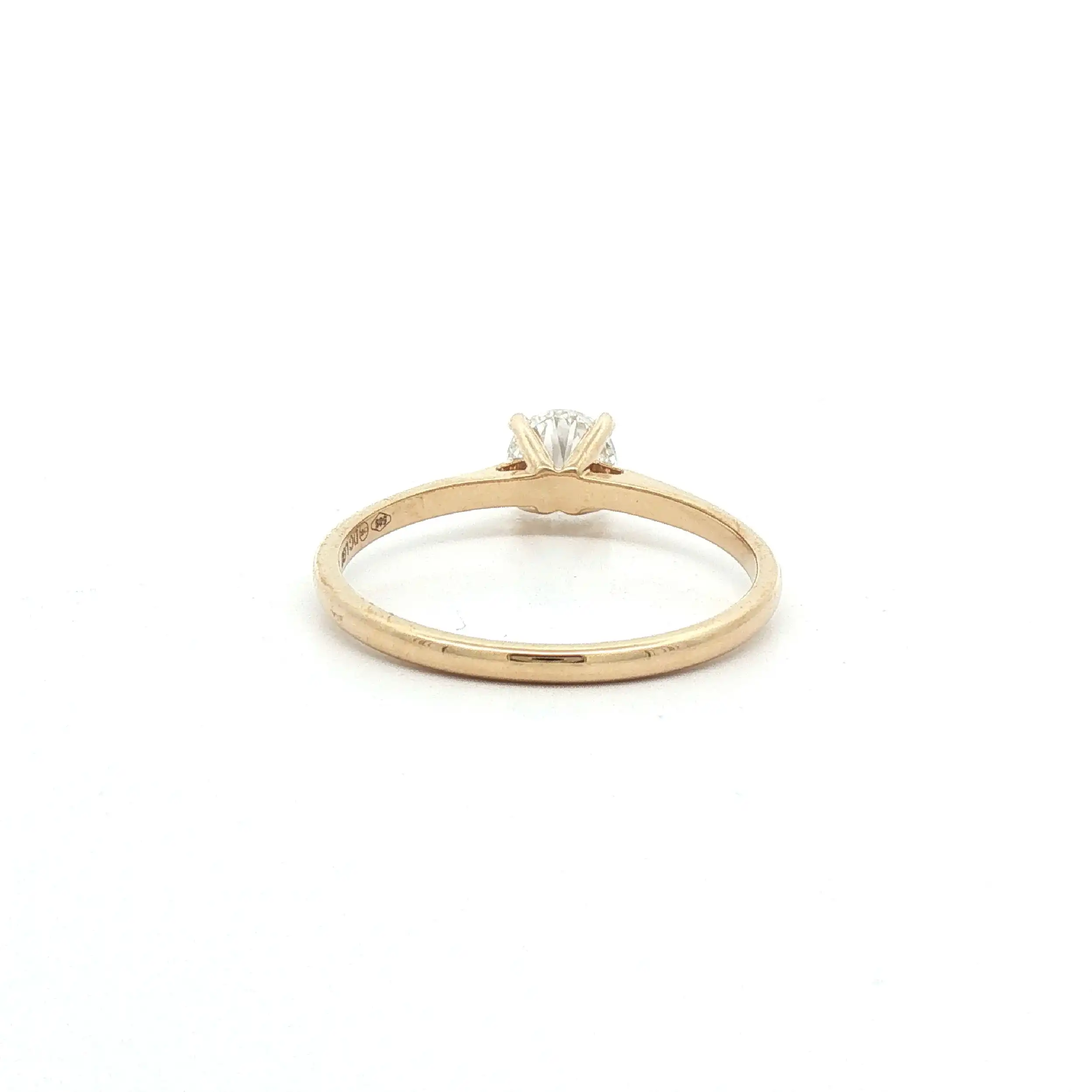 Ring Gelbgold Christ mit Brillant Ring Gelbgold Christ mit Brillant