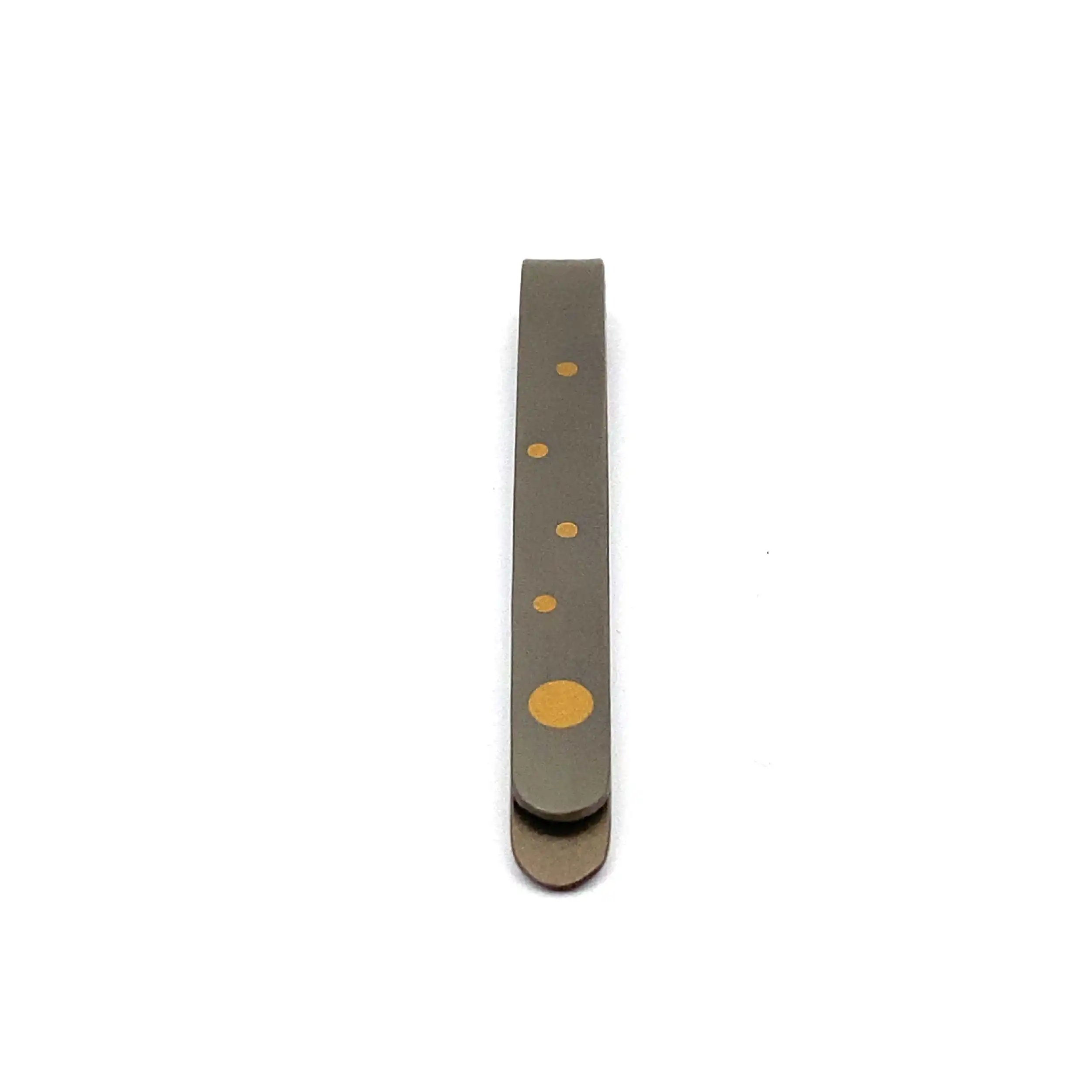 Krawatten Nadel Titan/Gelbgold