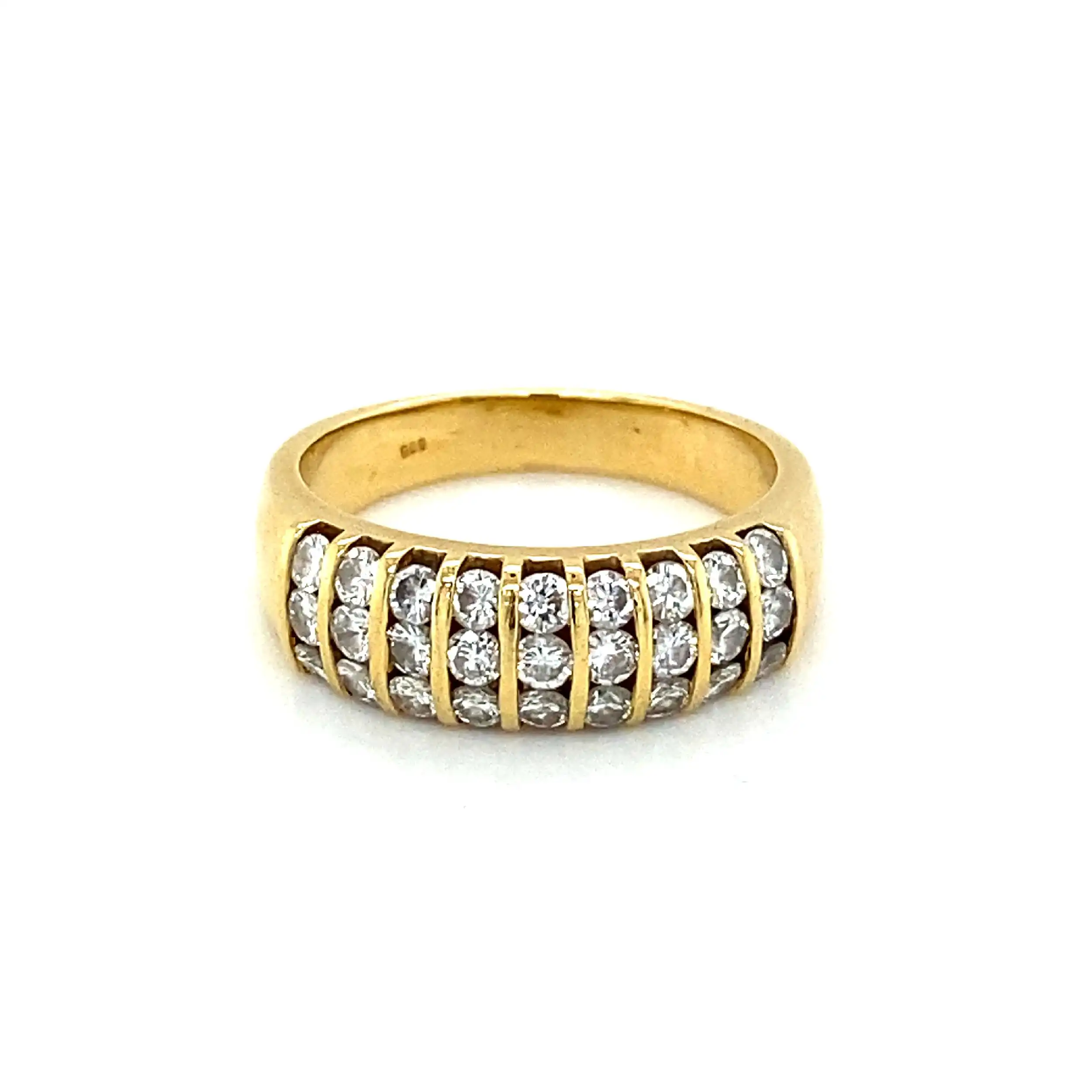 Ring Gelbgold mit Brillanten Ring Gelbgold mit Brillanten