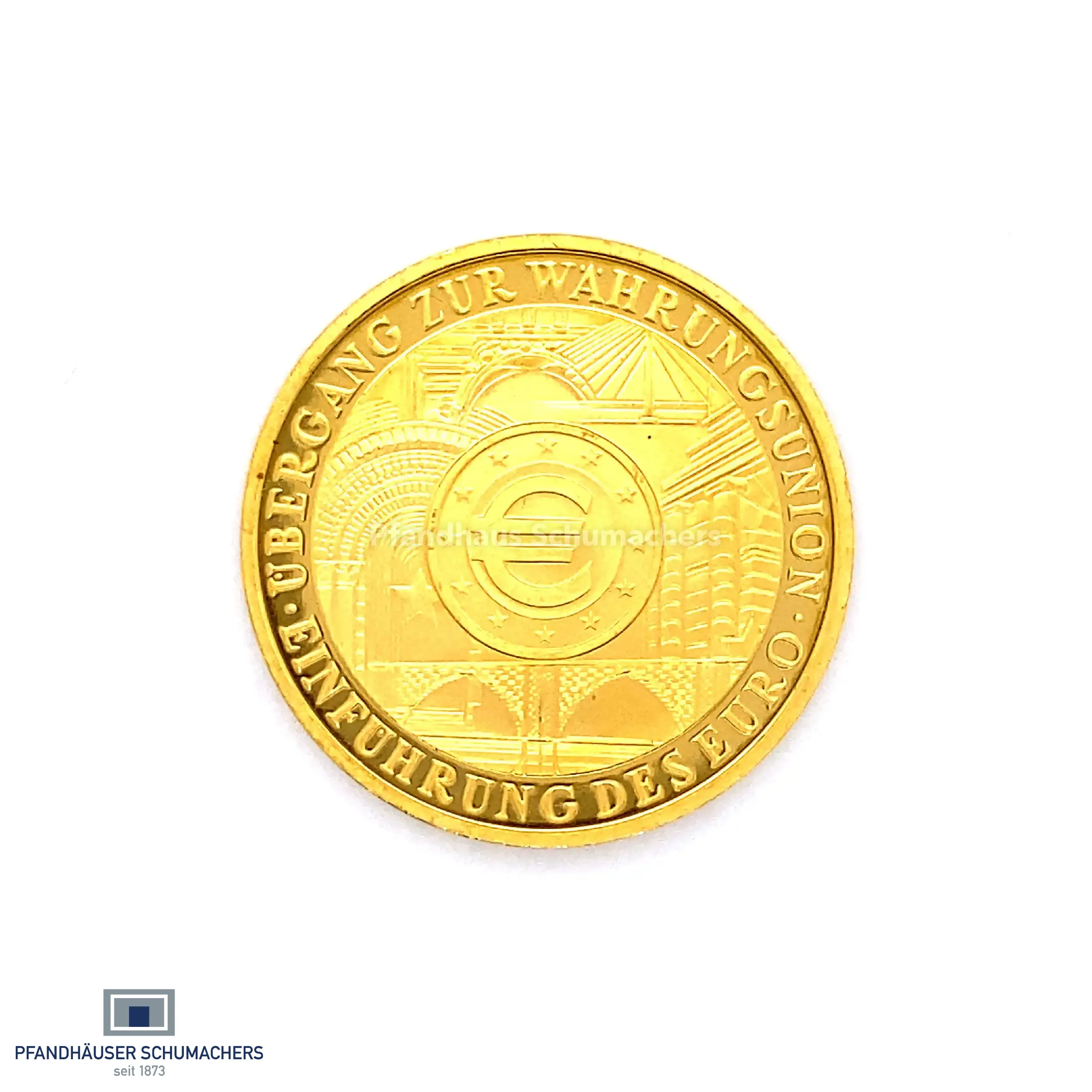 Münze 200 Euro 1 Unze Übergang zur Währungsunion 