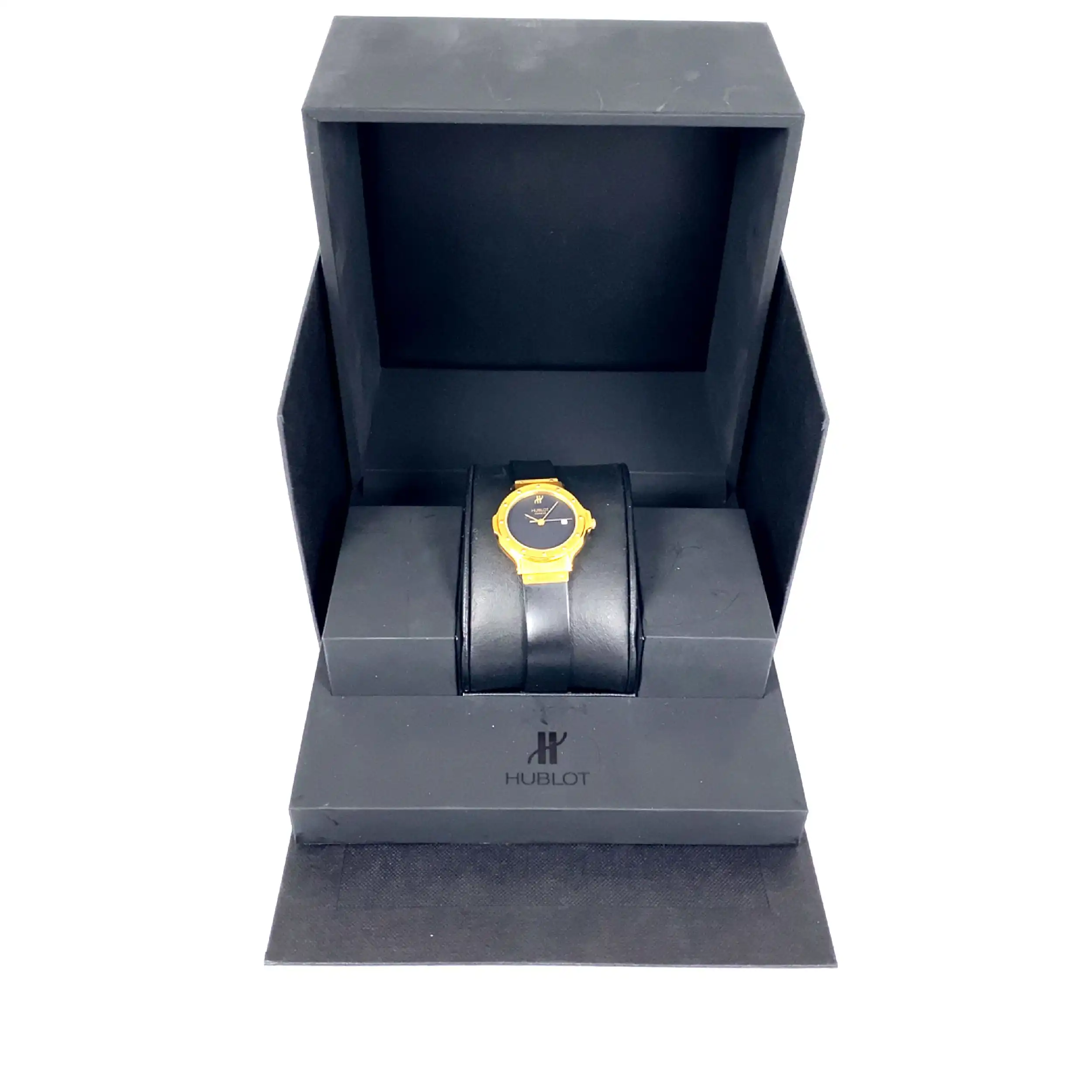 Damenuhr Hublot Geneve Classic 1394.3 Quarz sehr kurzes Band