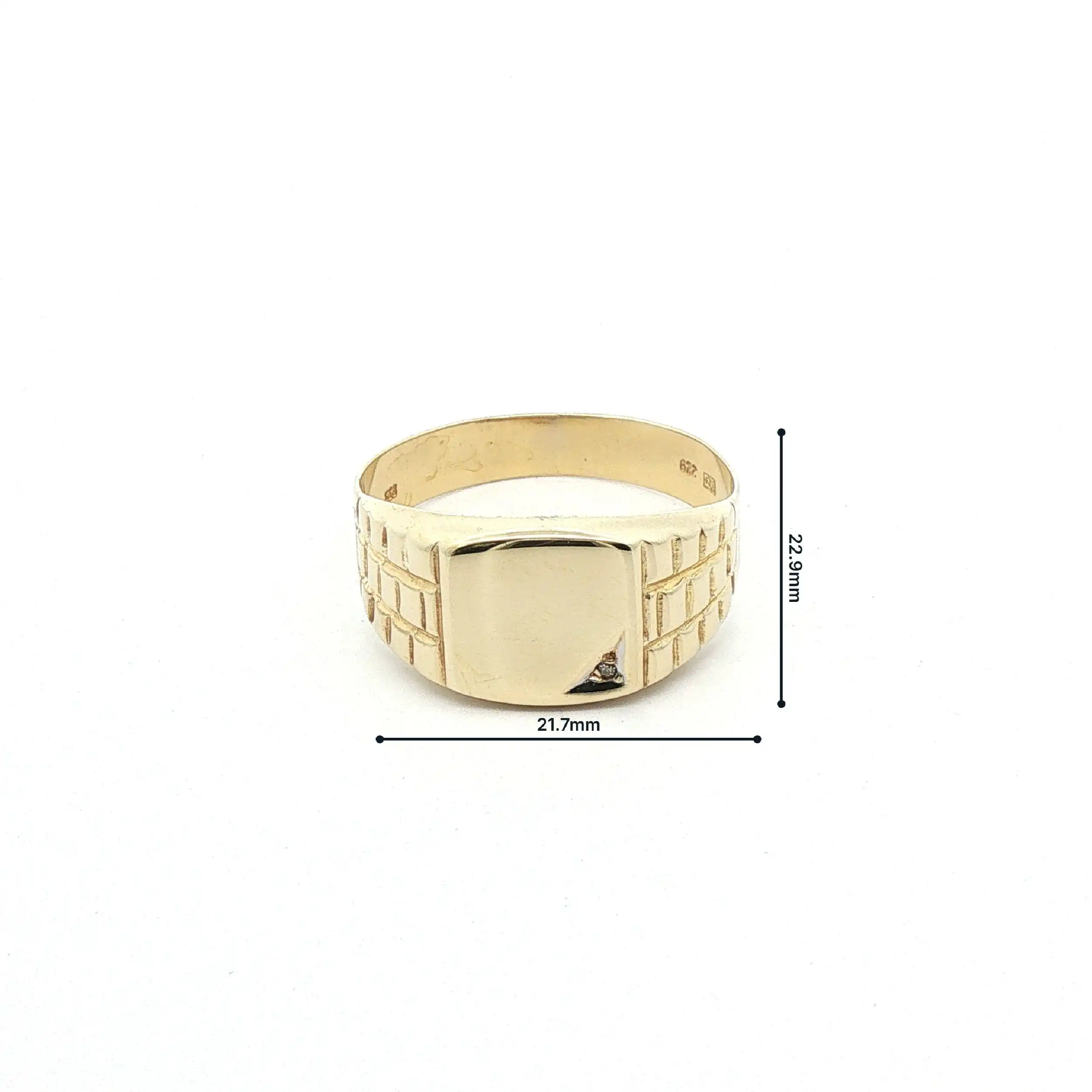 Ring Gelbgold mit Zirkonia