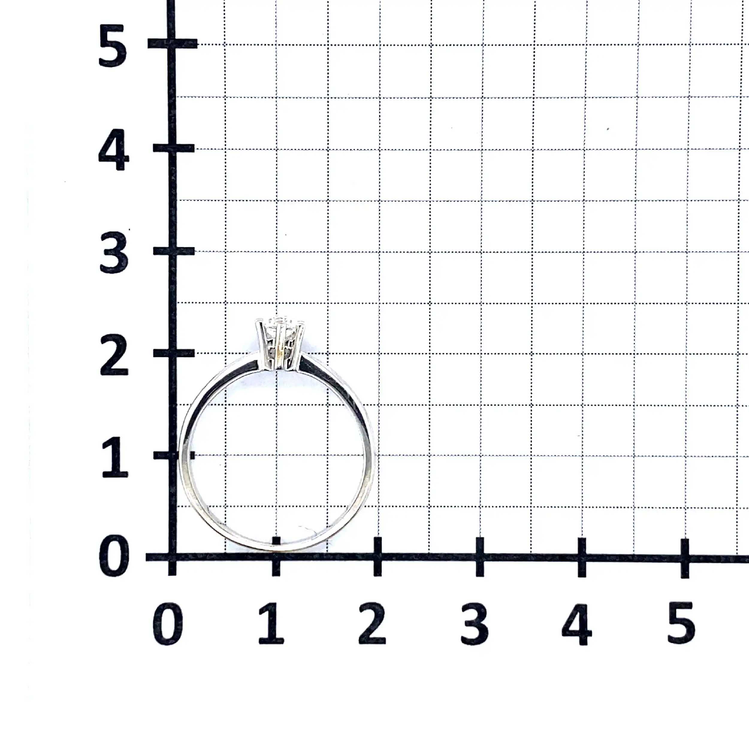 Ring Weißgold mit Brillant