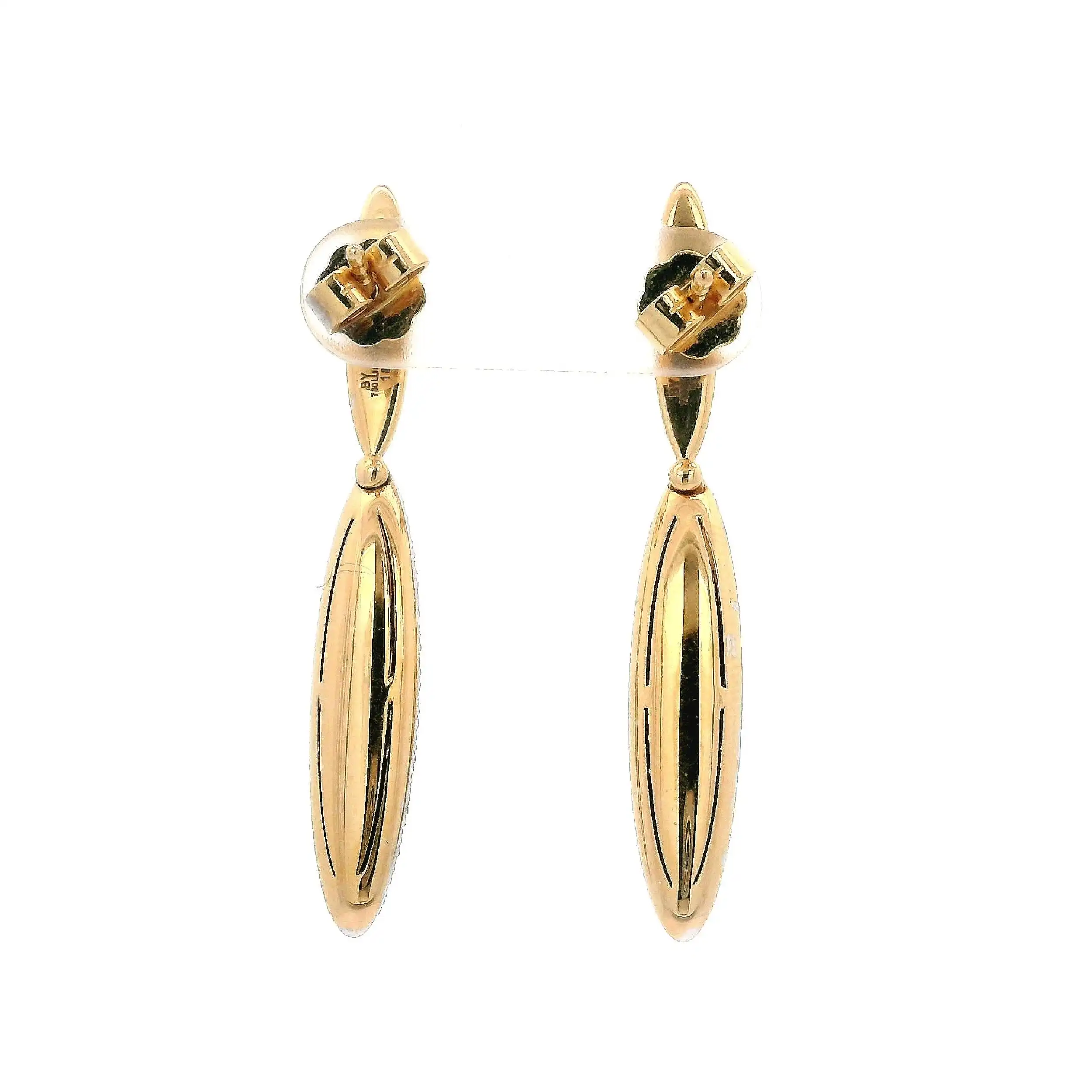 Ohrstecker Bicolor Sensual Cocoon Wempe by Kim mit Brillanten Ohrstecker Bicolor Sensual Cocoon Wempe by Kim mit Brillanten