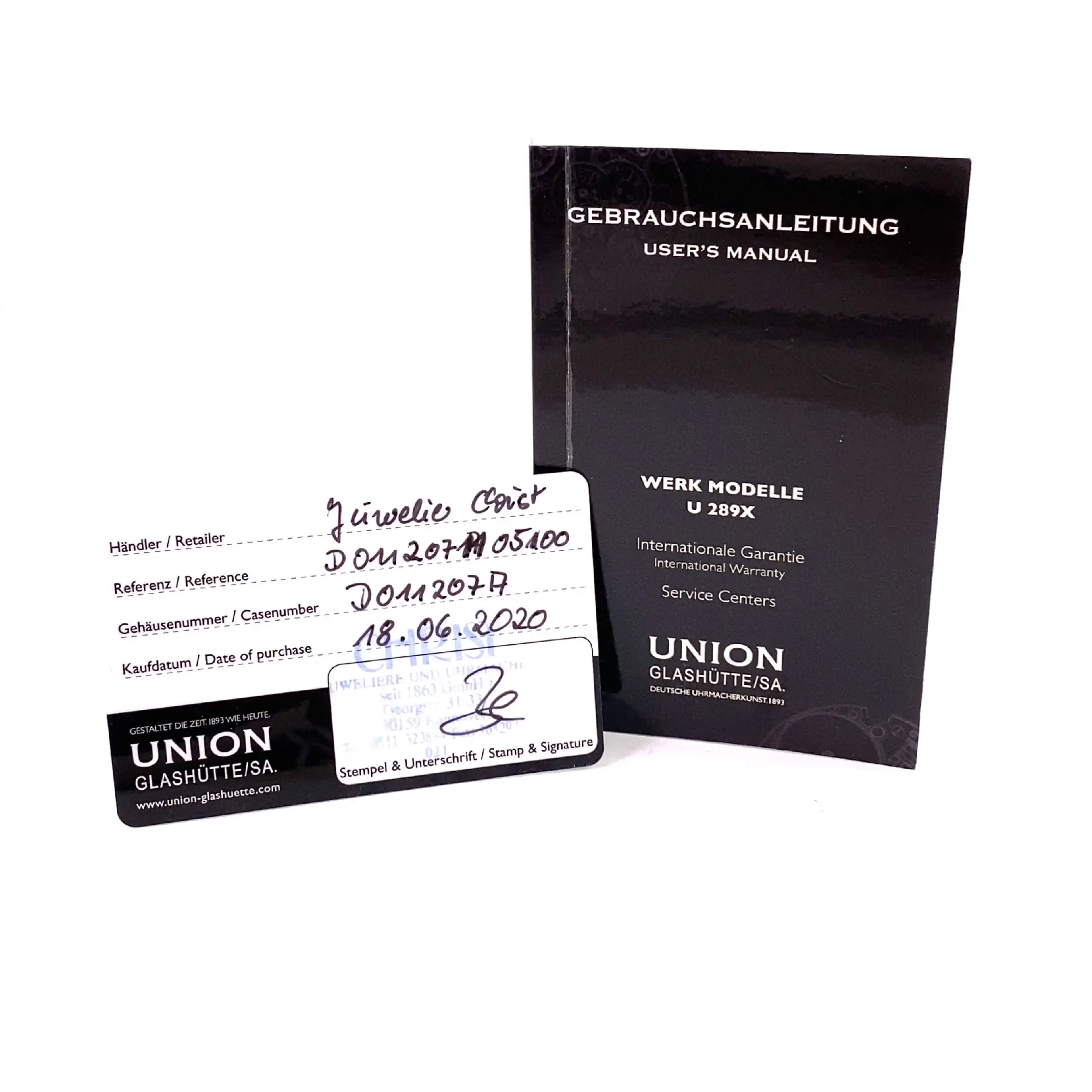 Damenuhr Glashütte Union Viro