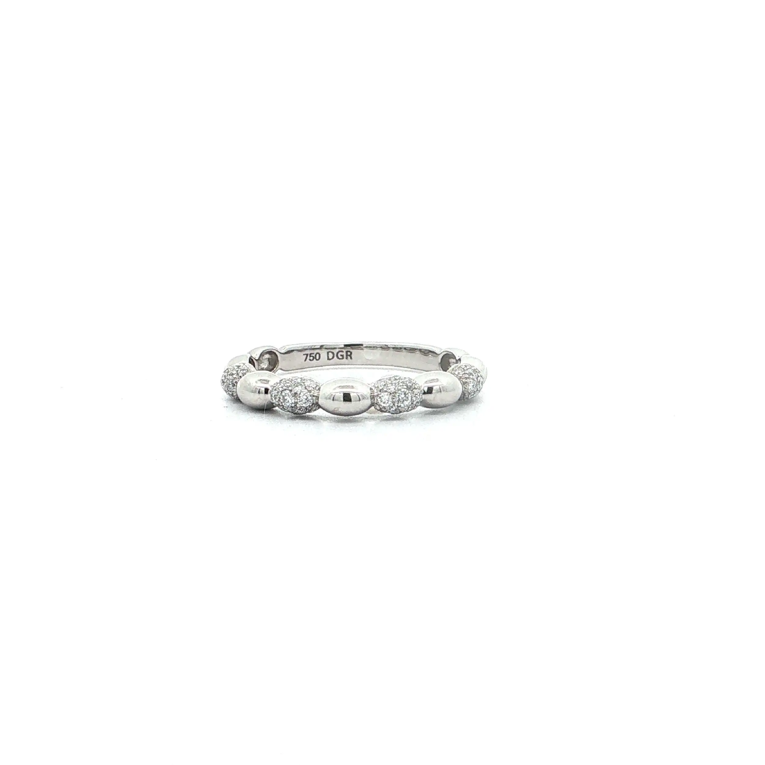 Ring Weißgold mit Brillanten 0,28ct. TW/SI