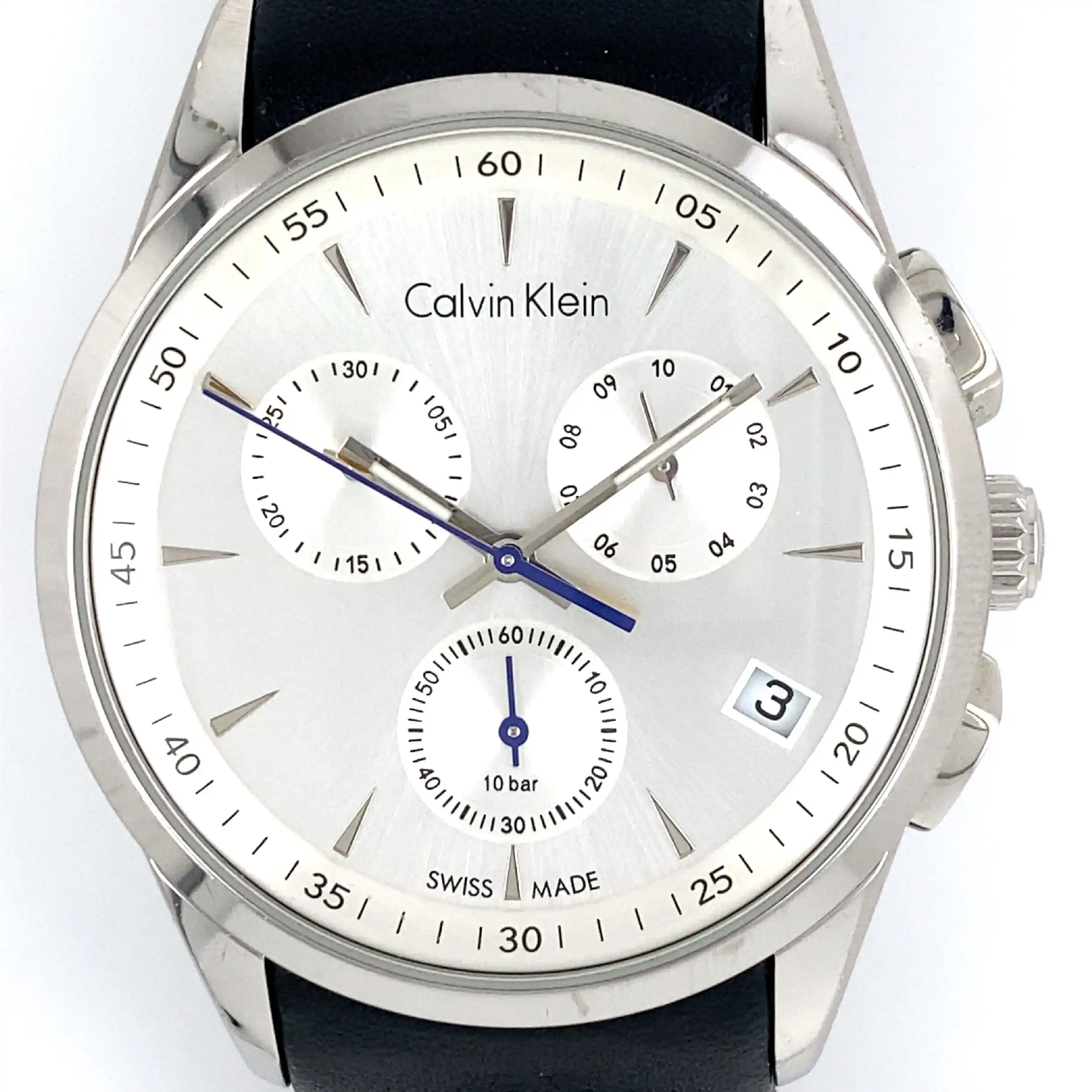 Herrenuhr Calvin Klein Quarz Chronograph, 1 Totalisator ist ohne Funktion! Herrenuhr Calvin Klein Quarz Chronograph, 1 Totalisator ist ohne Funktion!