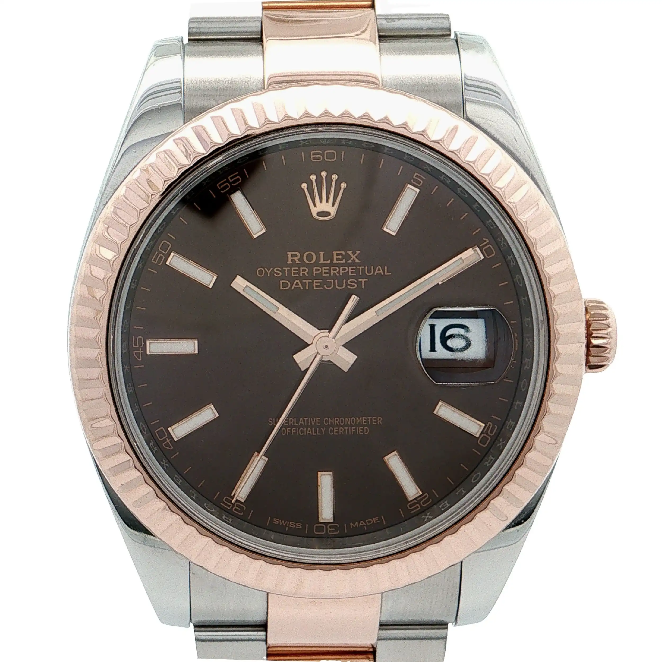 Herrenuhr Rolex Datejust 41mm Stahl/Rose Ref.126331 Herrenuhr Rolex Datejust 41mm Stahl/Rose Ref.126331
