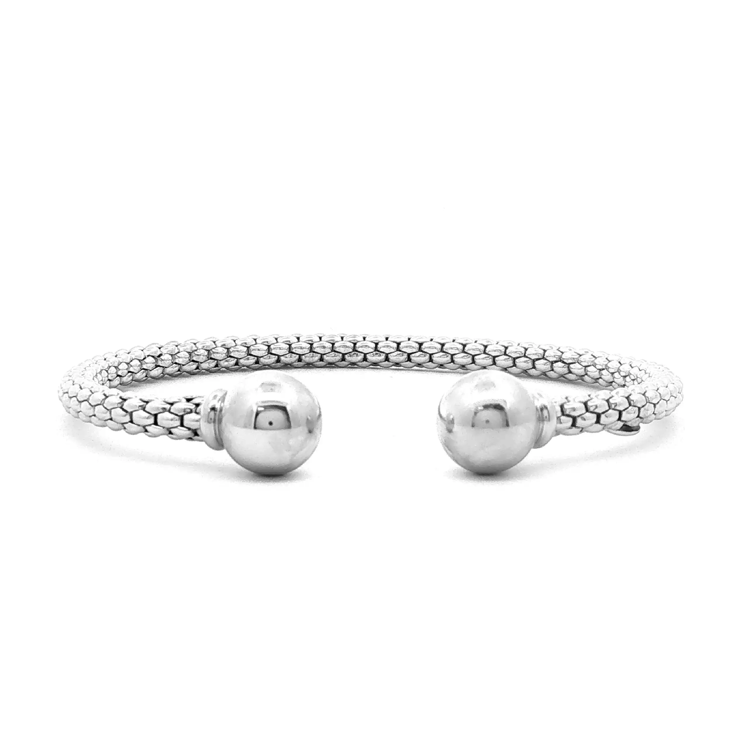 Armreif Himbeerarmband Fope Weißgold