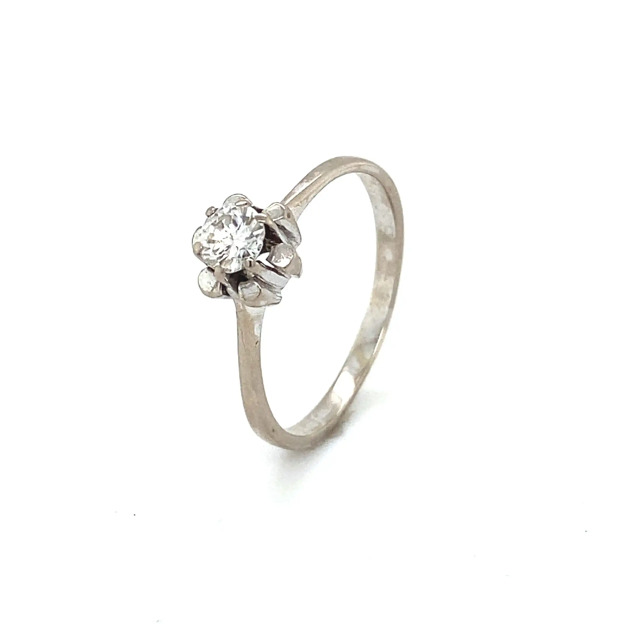 Ring Weißgold mit Brillant