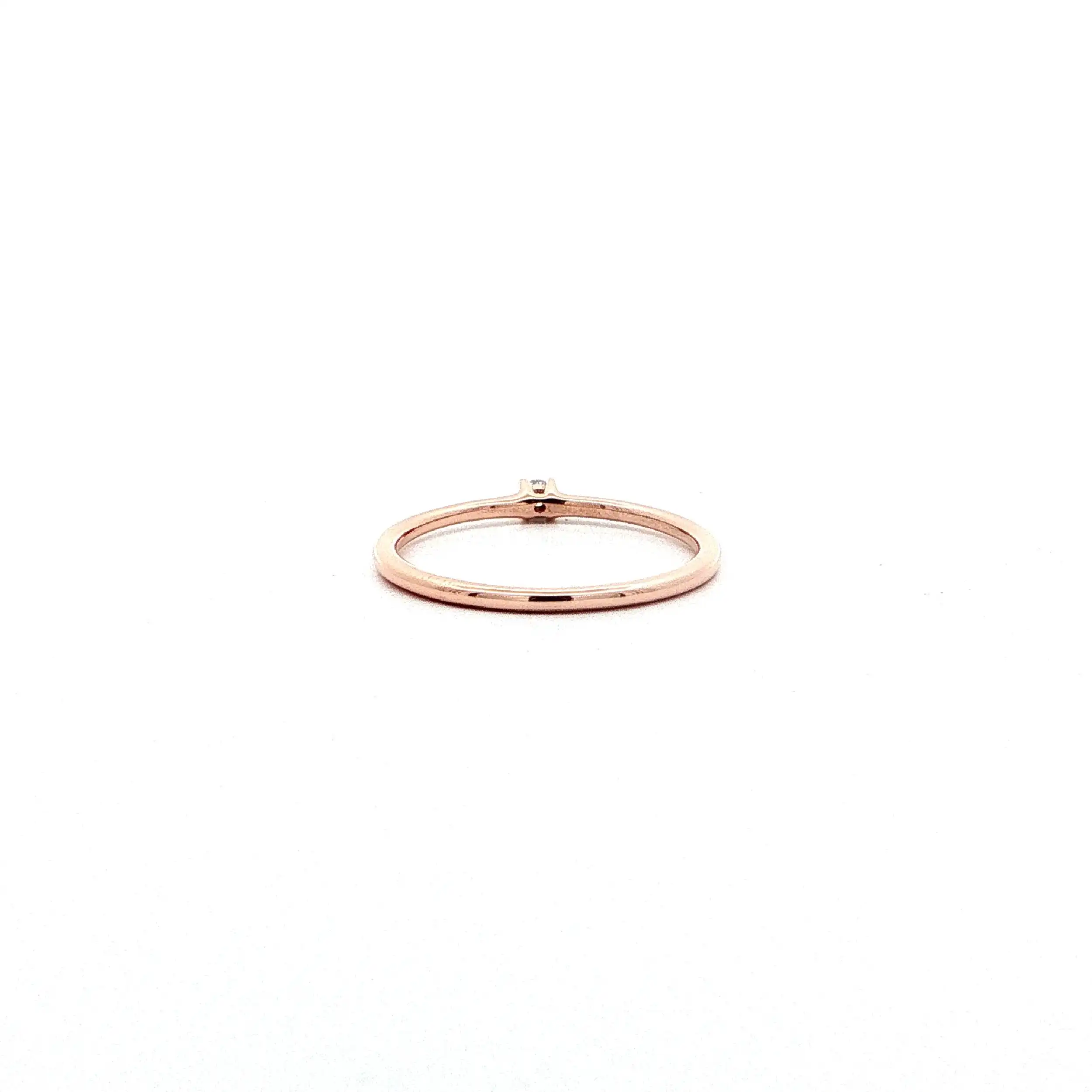 Ring Roségold mit Brillant von Christ Ring Roségold mit Brillant von Christ