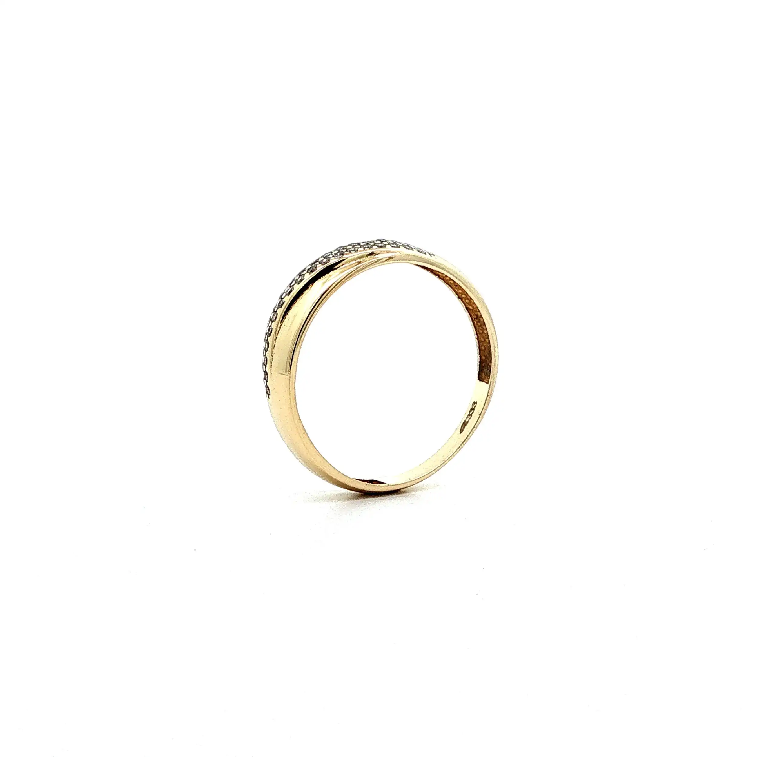Ring Gelbgold mit Zirkonia
