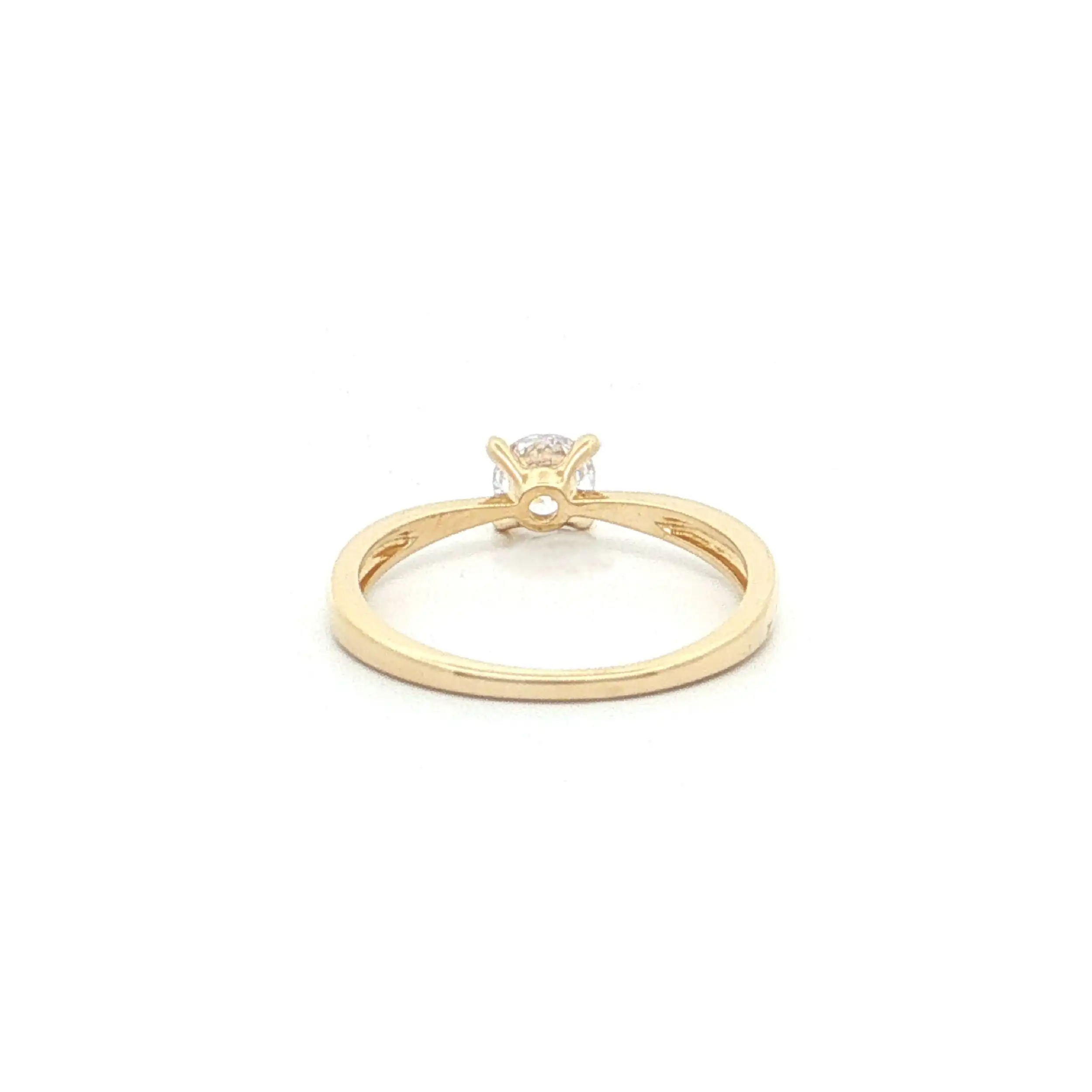 Ring Gelbgold mit Zirkonia