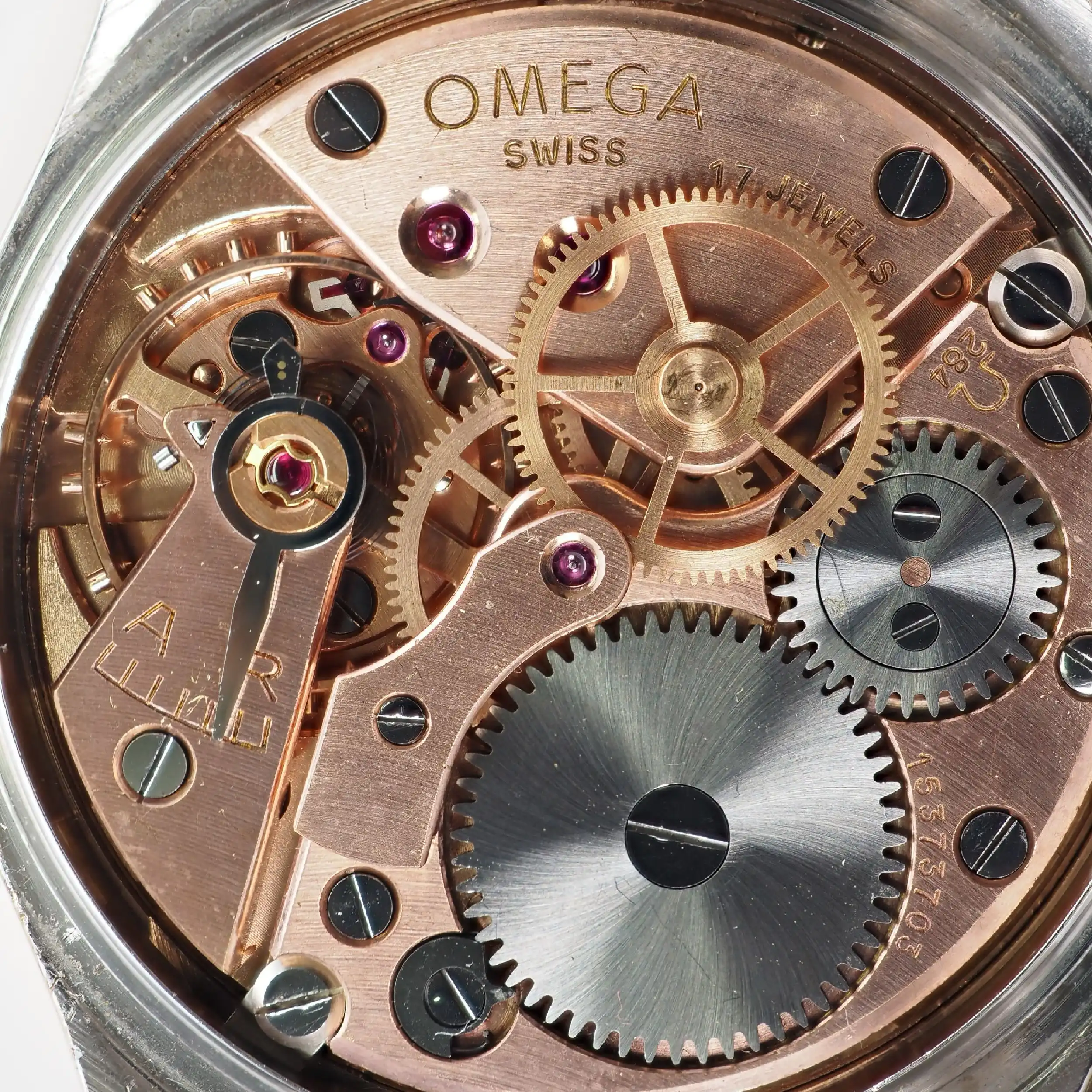 Herrenuhr Omega Seamaster Vintage vergoldet Referenz 2892-1 Kaliber Omega 284 Herrenuhr Omega Seamaster Vintage vergoldet Referenz 2892-1 Kaliber Omega 284