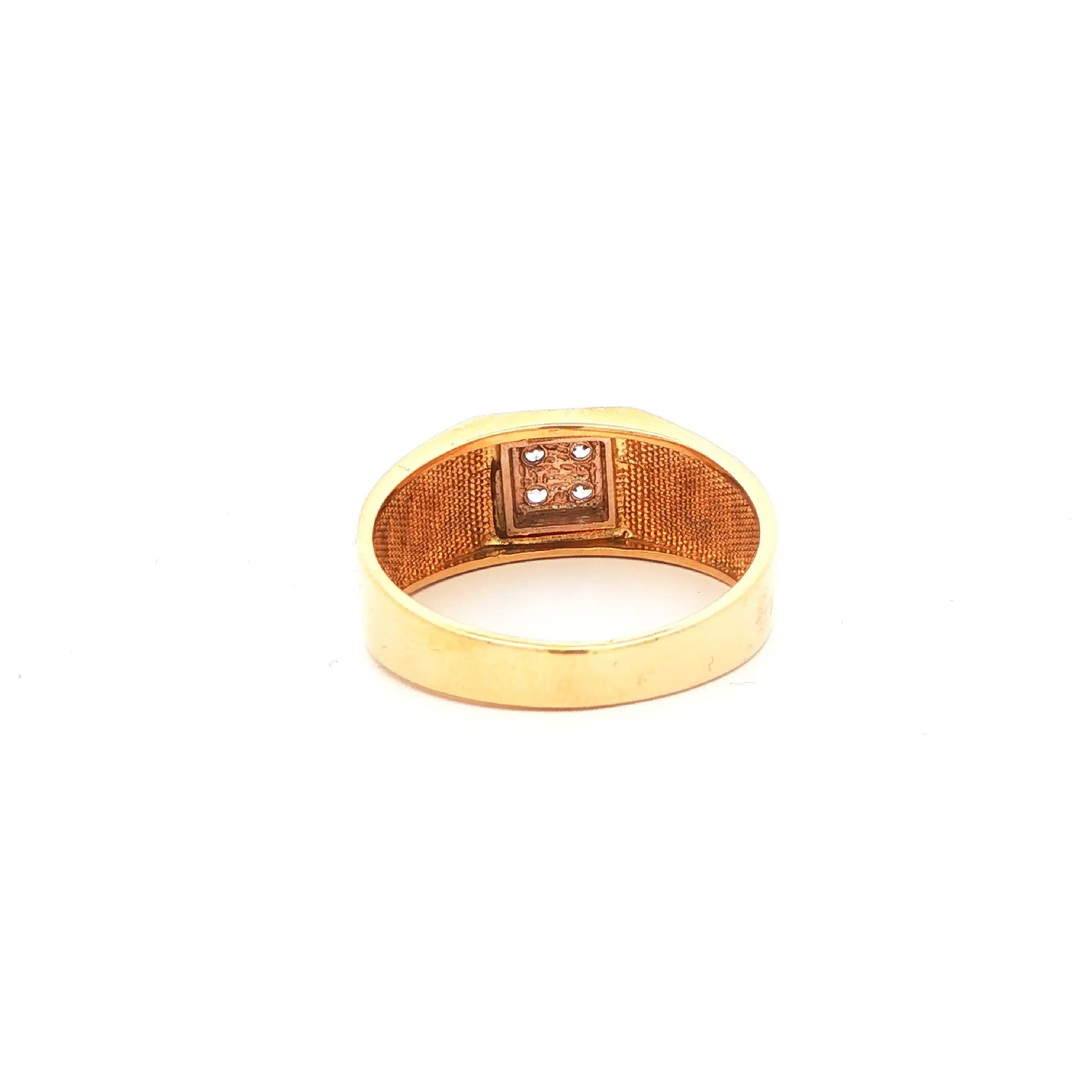 Ring Bicolor mit Zirkonia