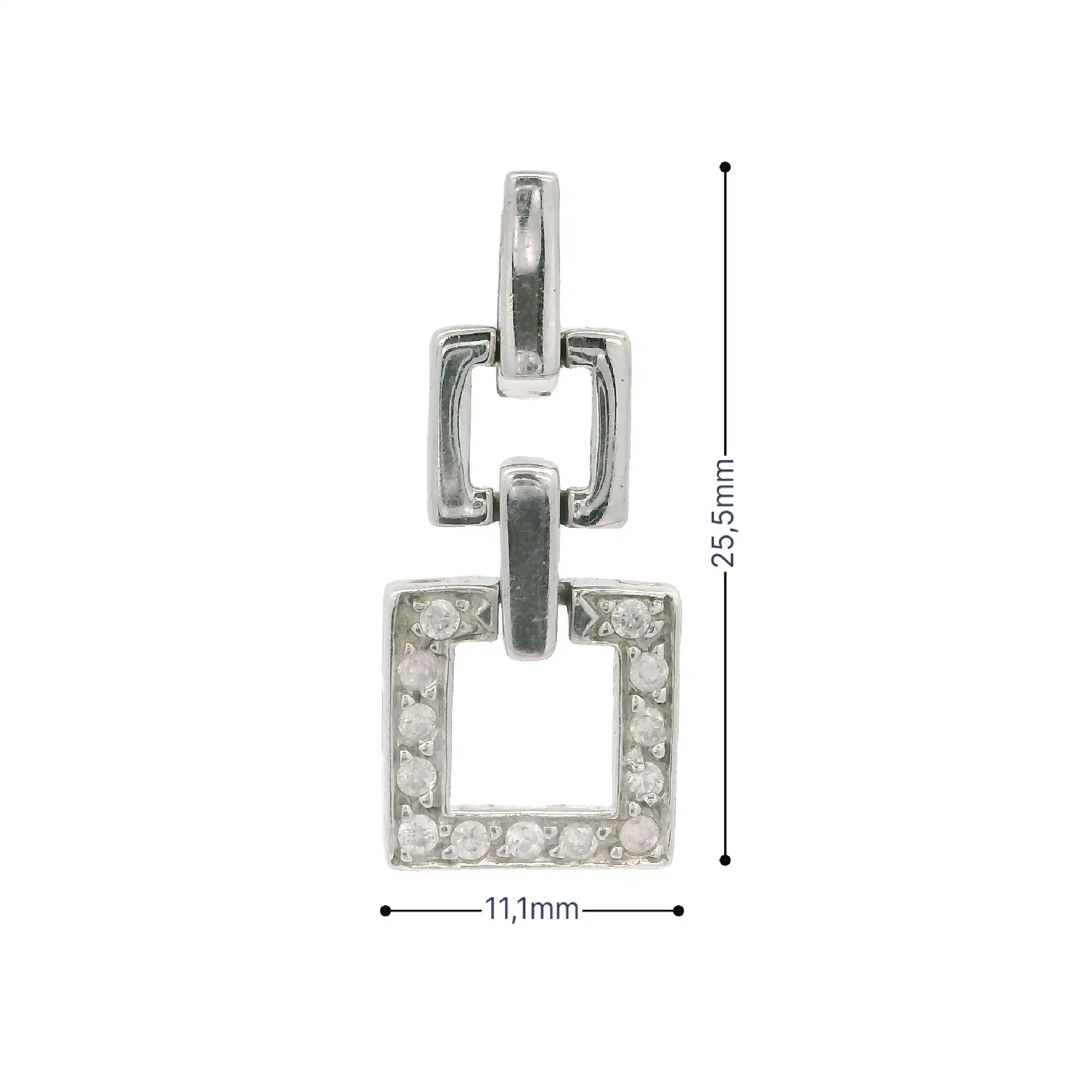 Anhänger Silber mit Zirkonia Anhänger Silber mit Zirkonia