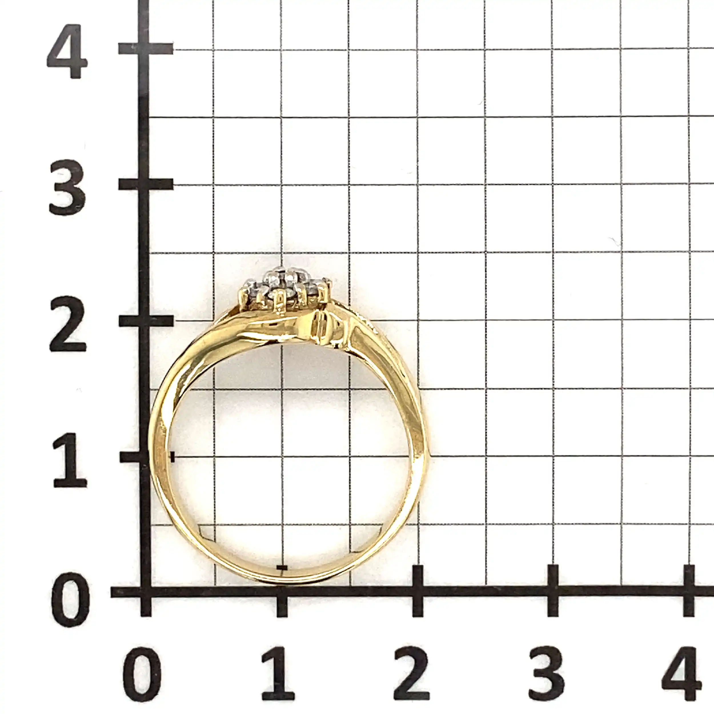 Ring Gelbgold mit Brillanten Ring Gelbgold mit Brillanten