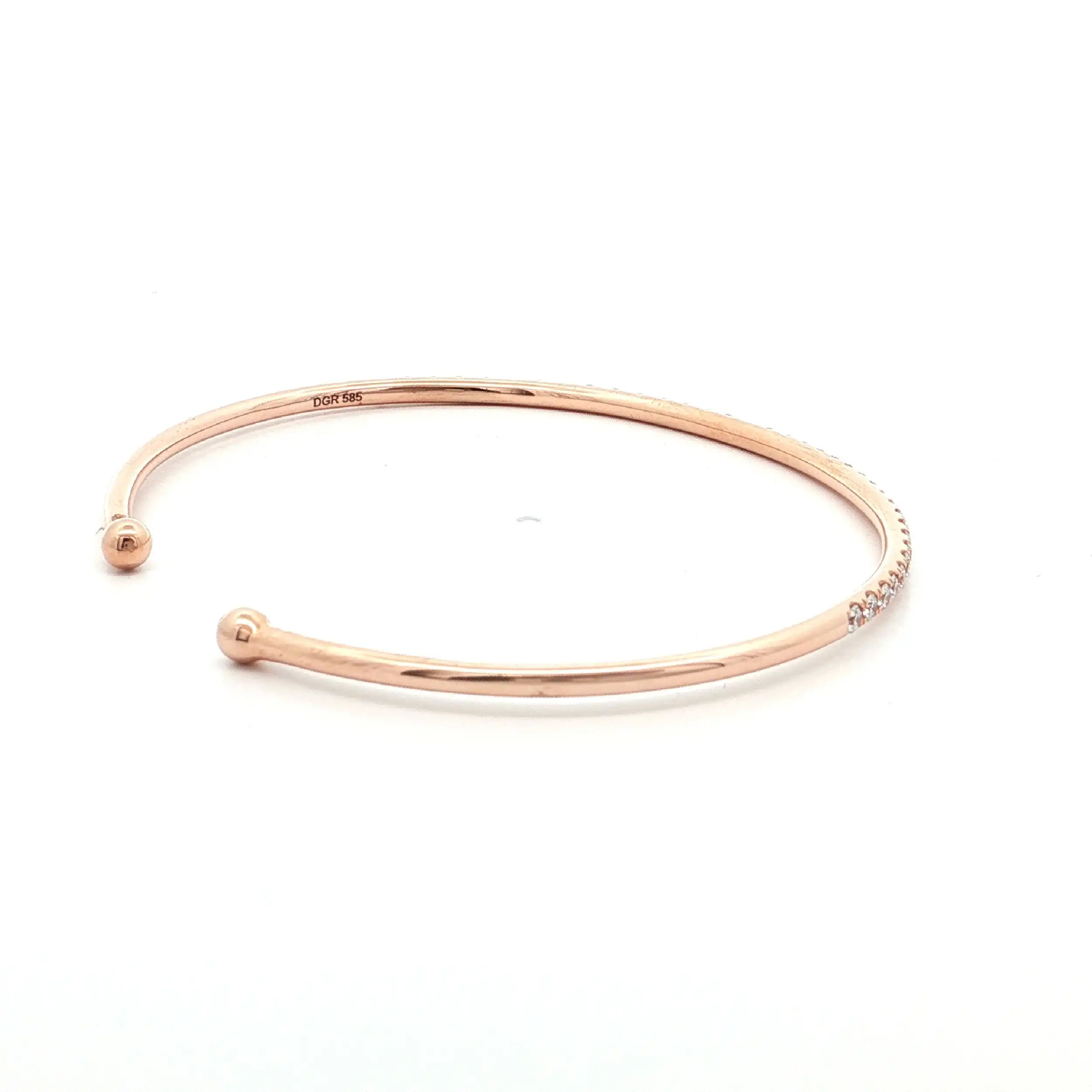 Armreif Roségold mit Brillanten Armreif Roségold mit Brillanten