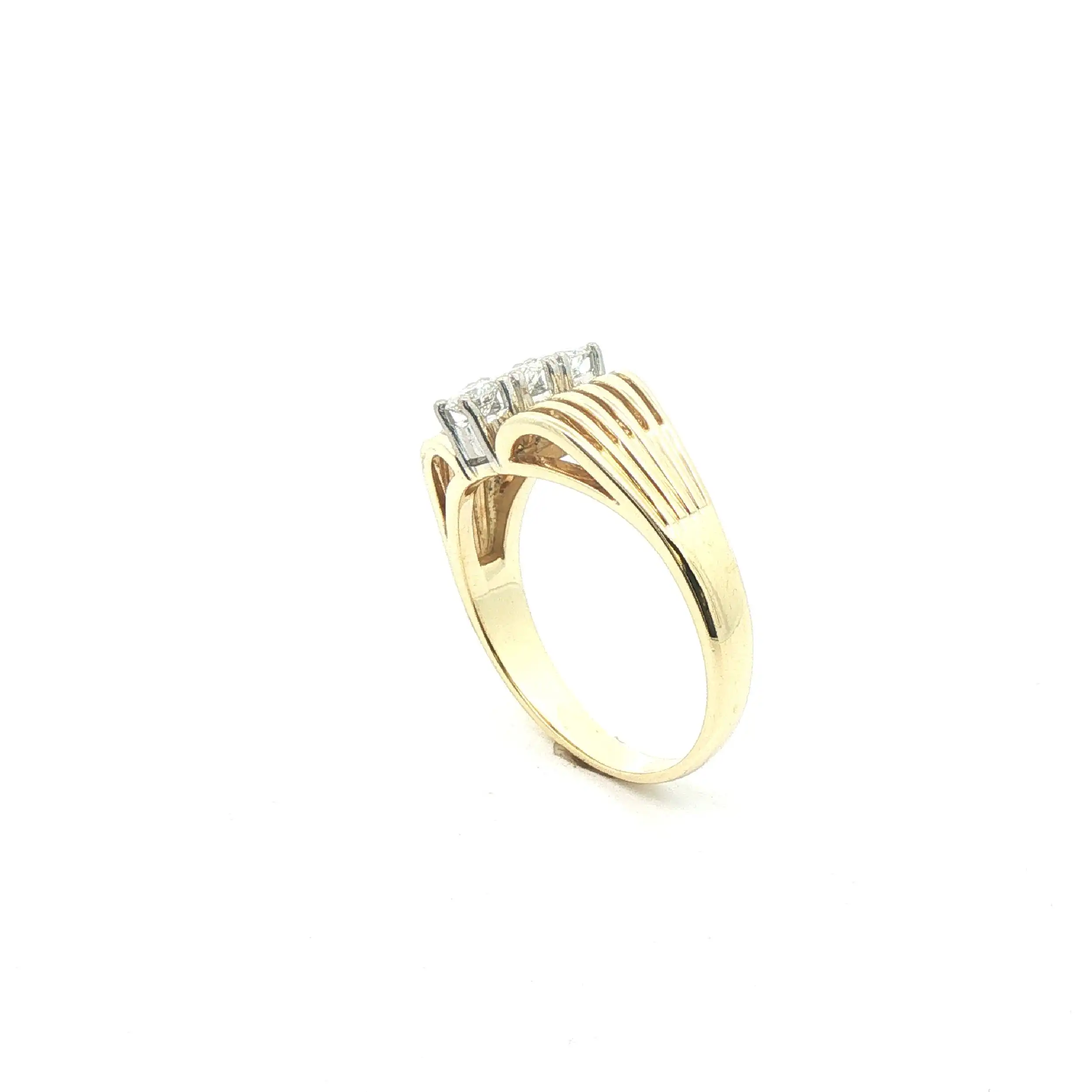 Ring Bicolor mit Brillanten Ring Bicolor mit Brillanten