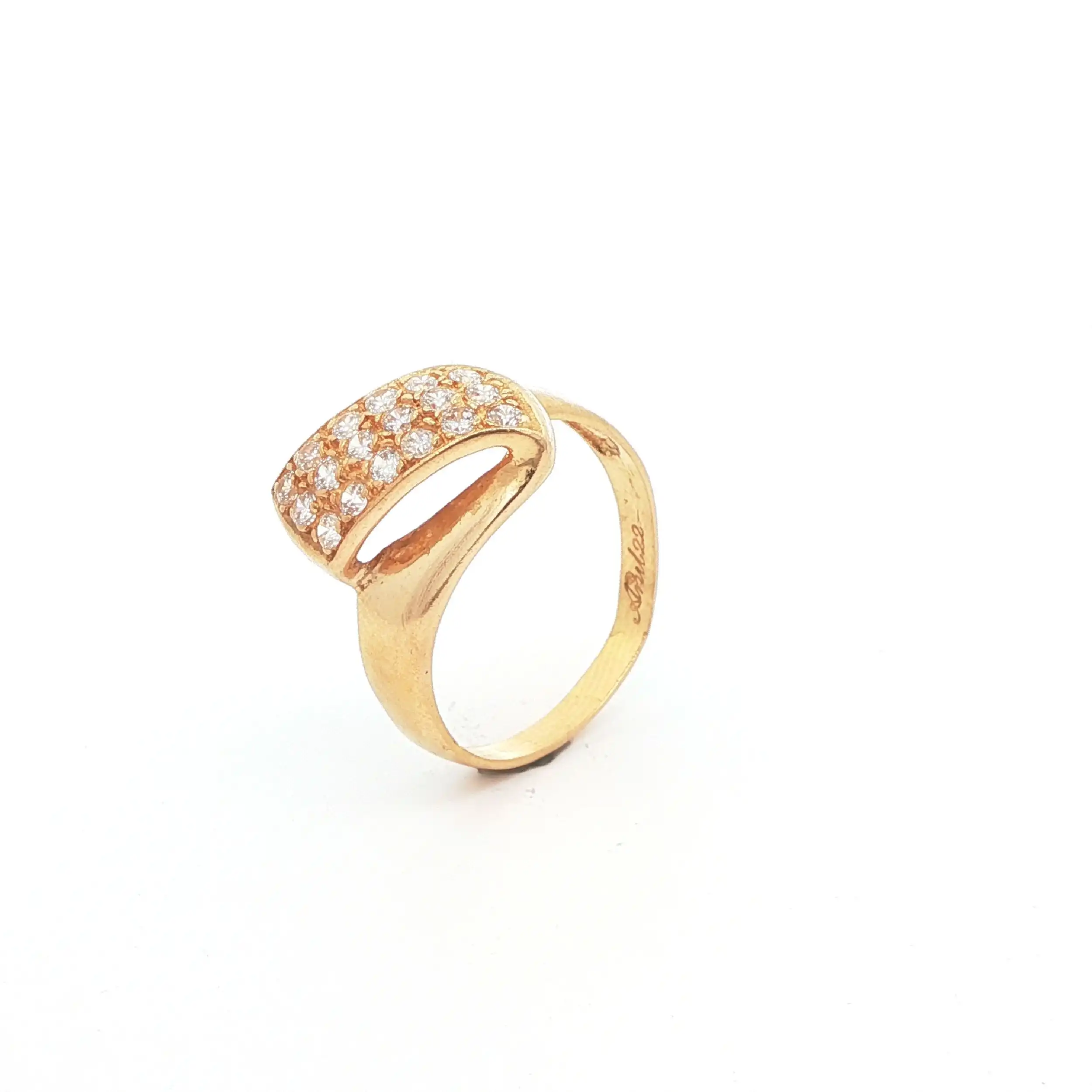 Ring Gelbgold mit Zirkonia