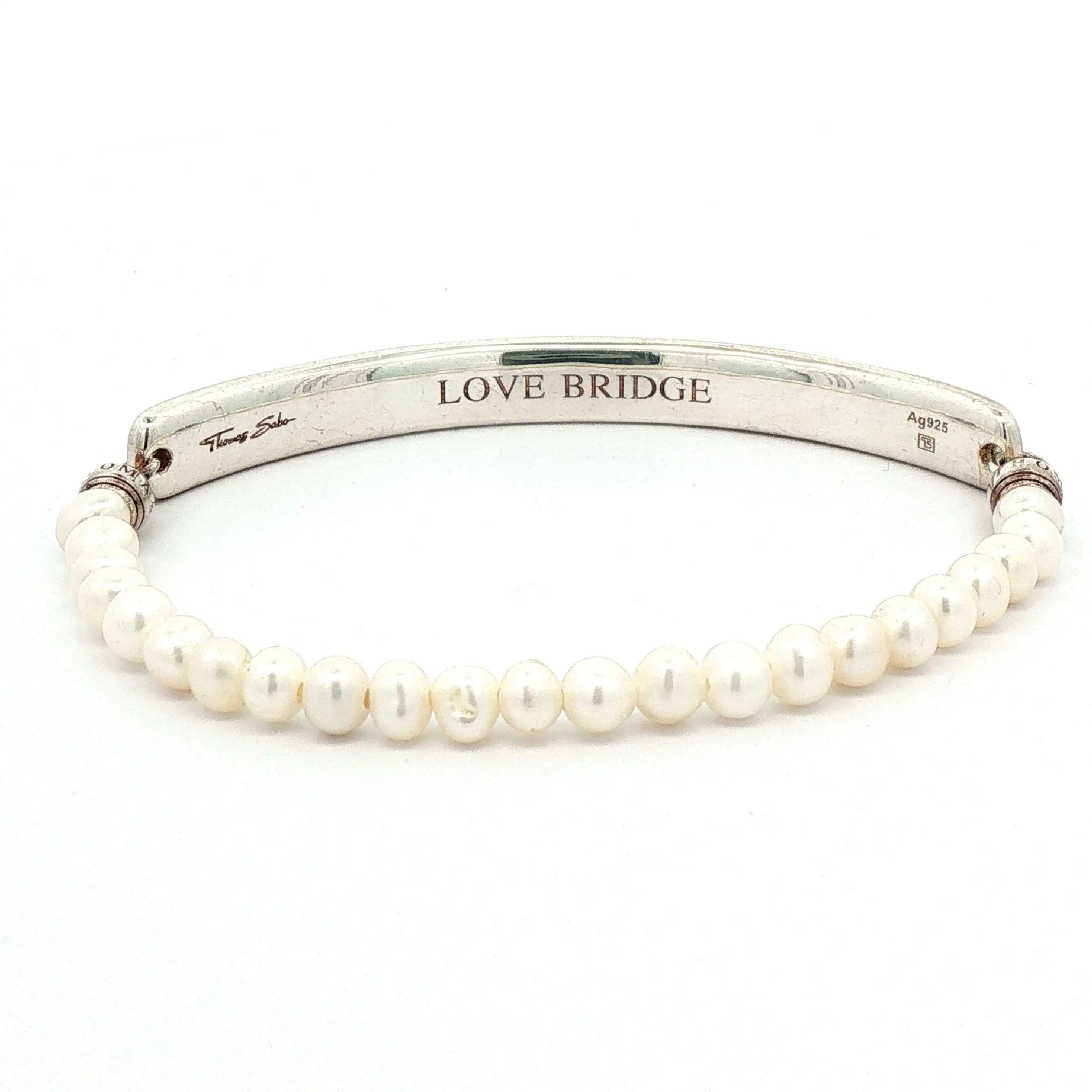 Armband Silber mit Süßwasserperlen Armband Silber mit Süßwasserperlen