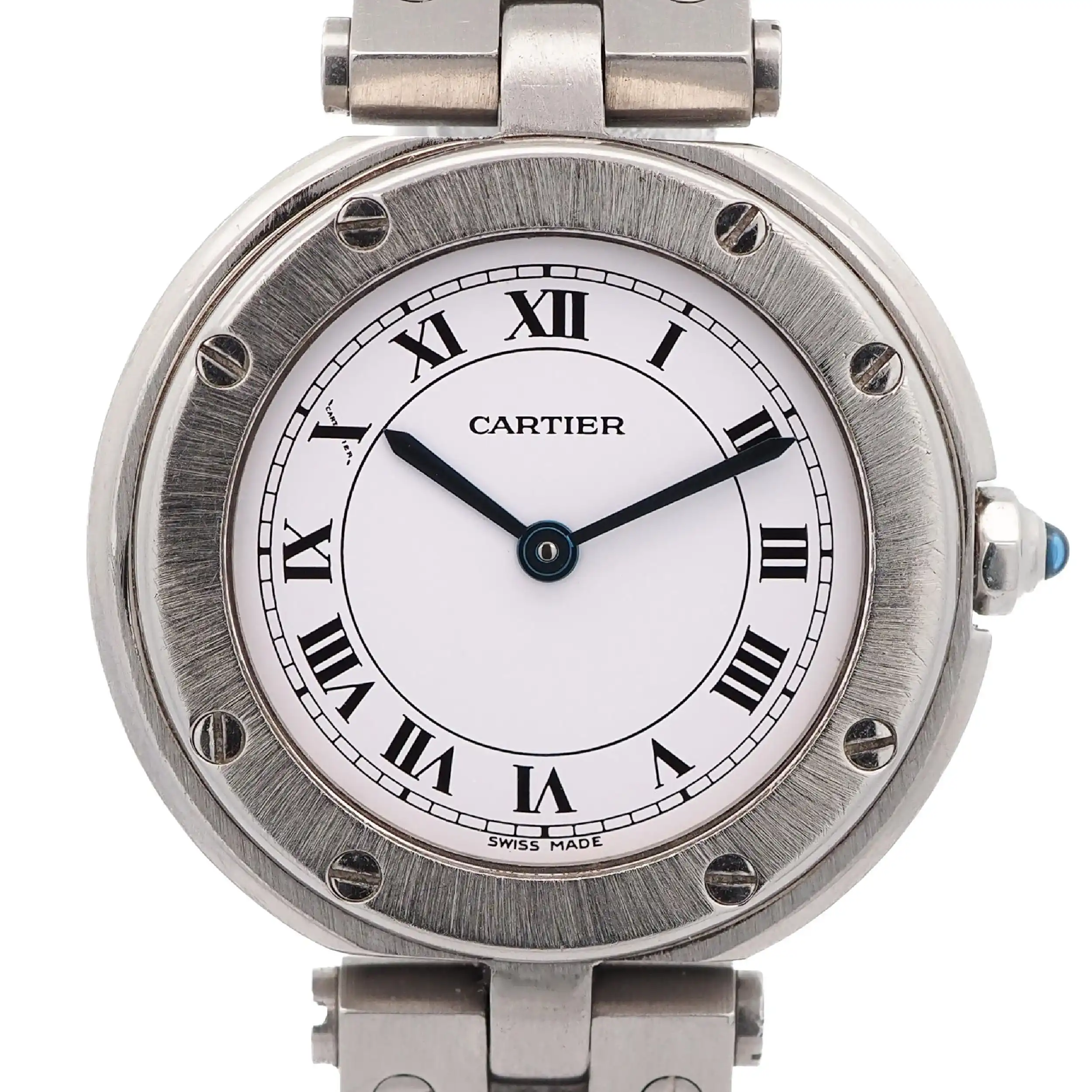 Damenuhr Cartier Santos Vendome Stahl Ref.8192 Damenuhr Cartier Santos Vendome Stahl Ref.8192