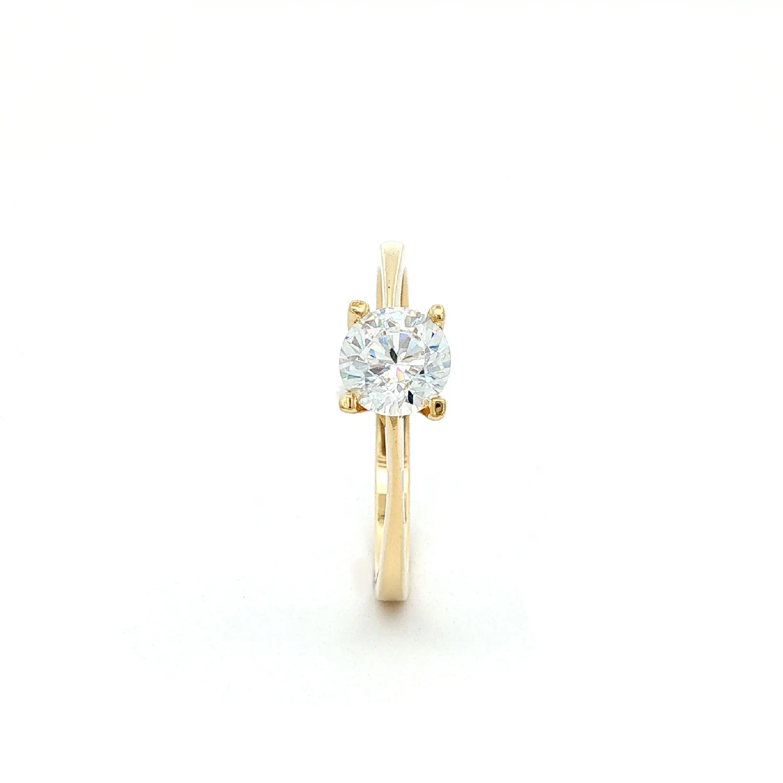 Ring Gelbgold mit Zirkonia Ring Gelbgold mit Zirkonia