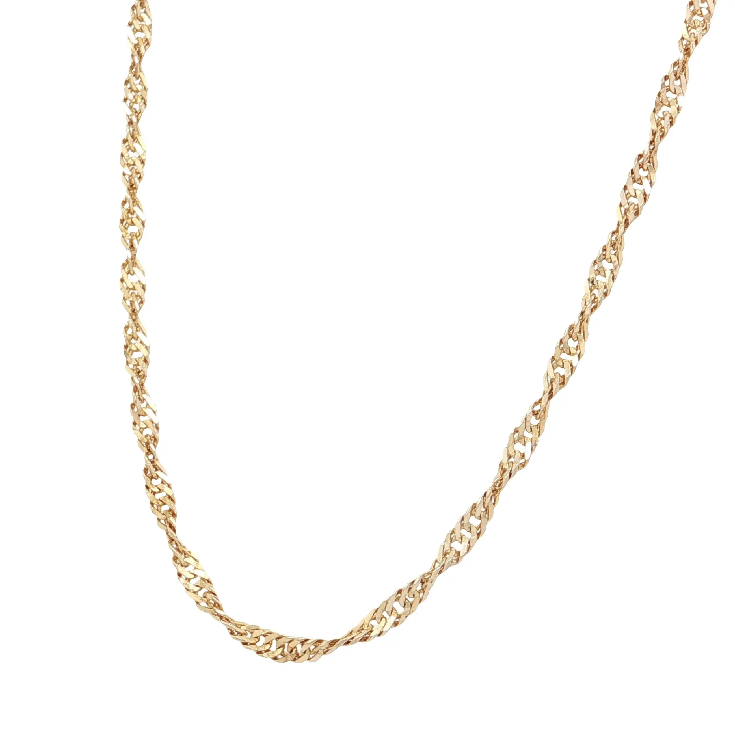 Singapurkette Gelbgold Singapurkette Gelbgold