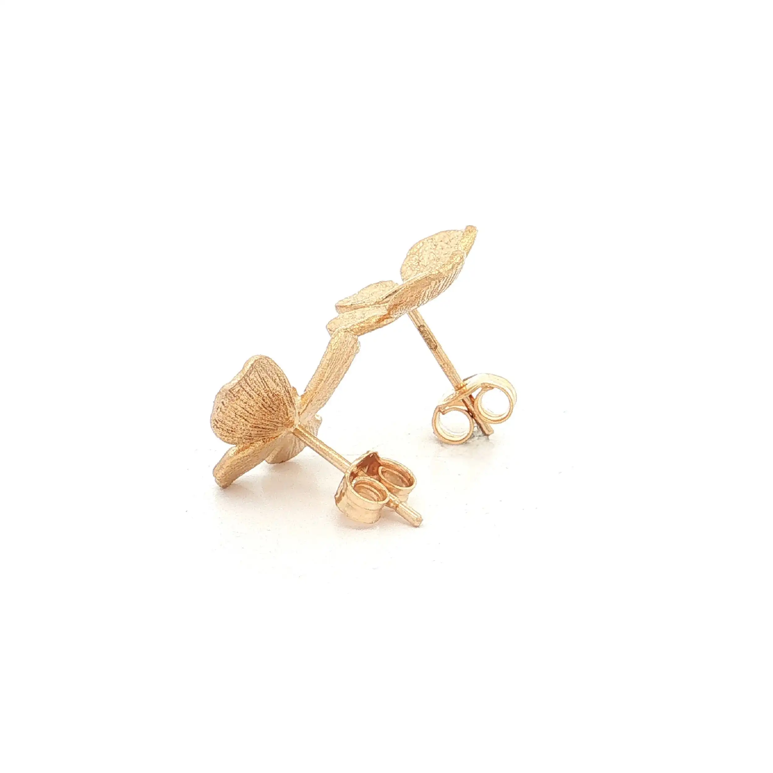 Ohrstecker Gelbgold "Schmetterling"