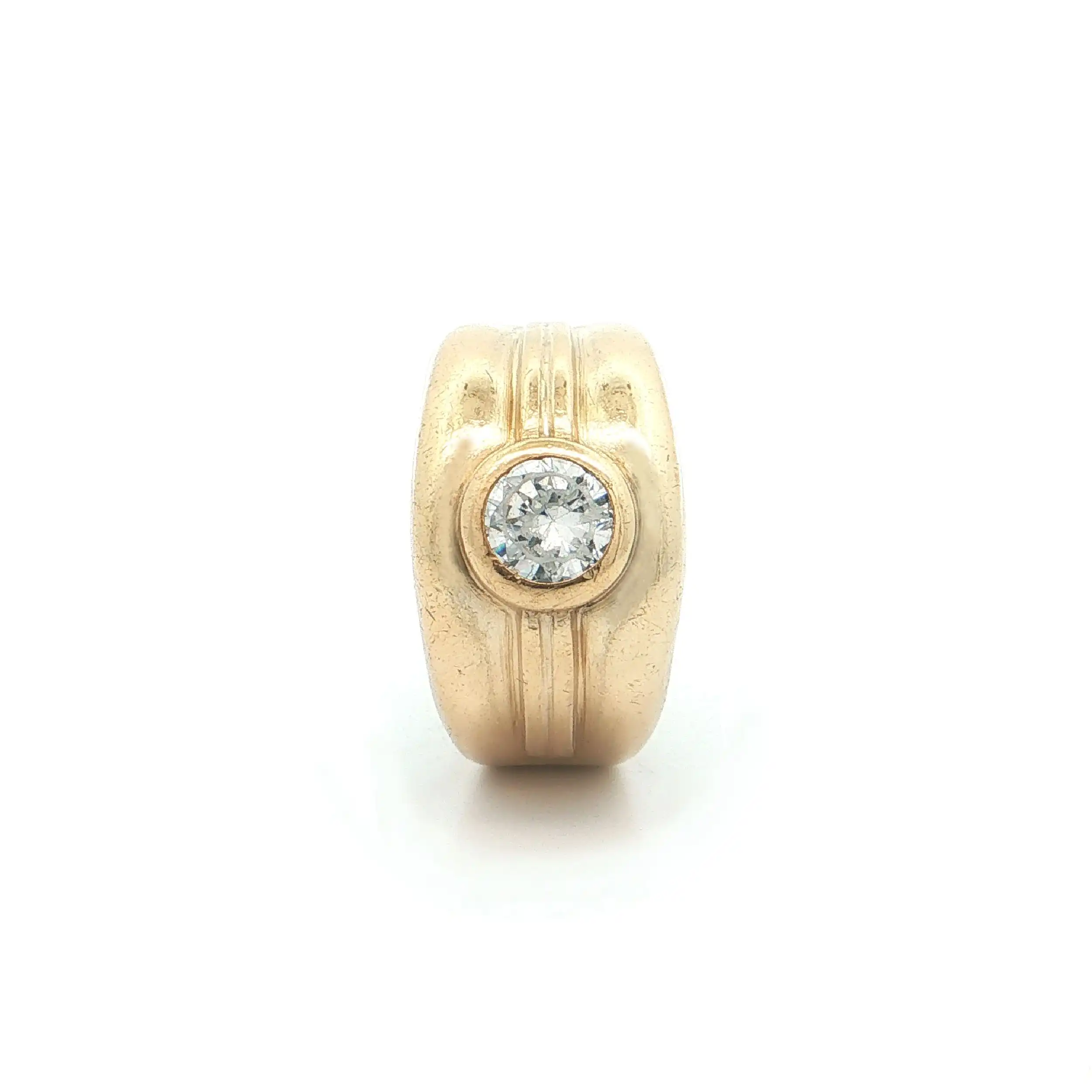 Ring Silber vergoldet mit Zirkonia