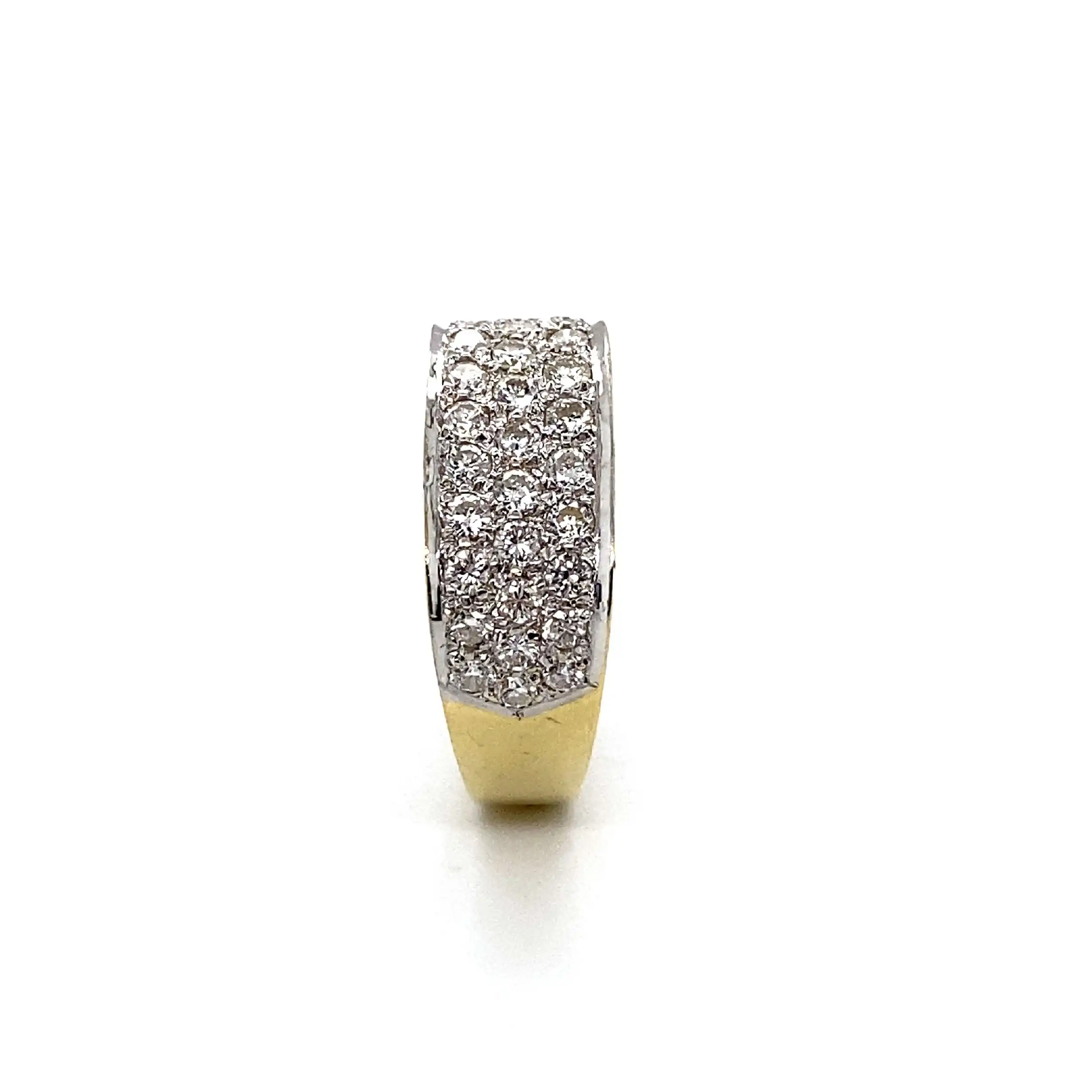 Ring Bicolor mit Brillanten Ring Bicolor mit Brillanten