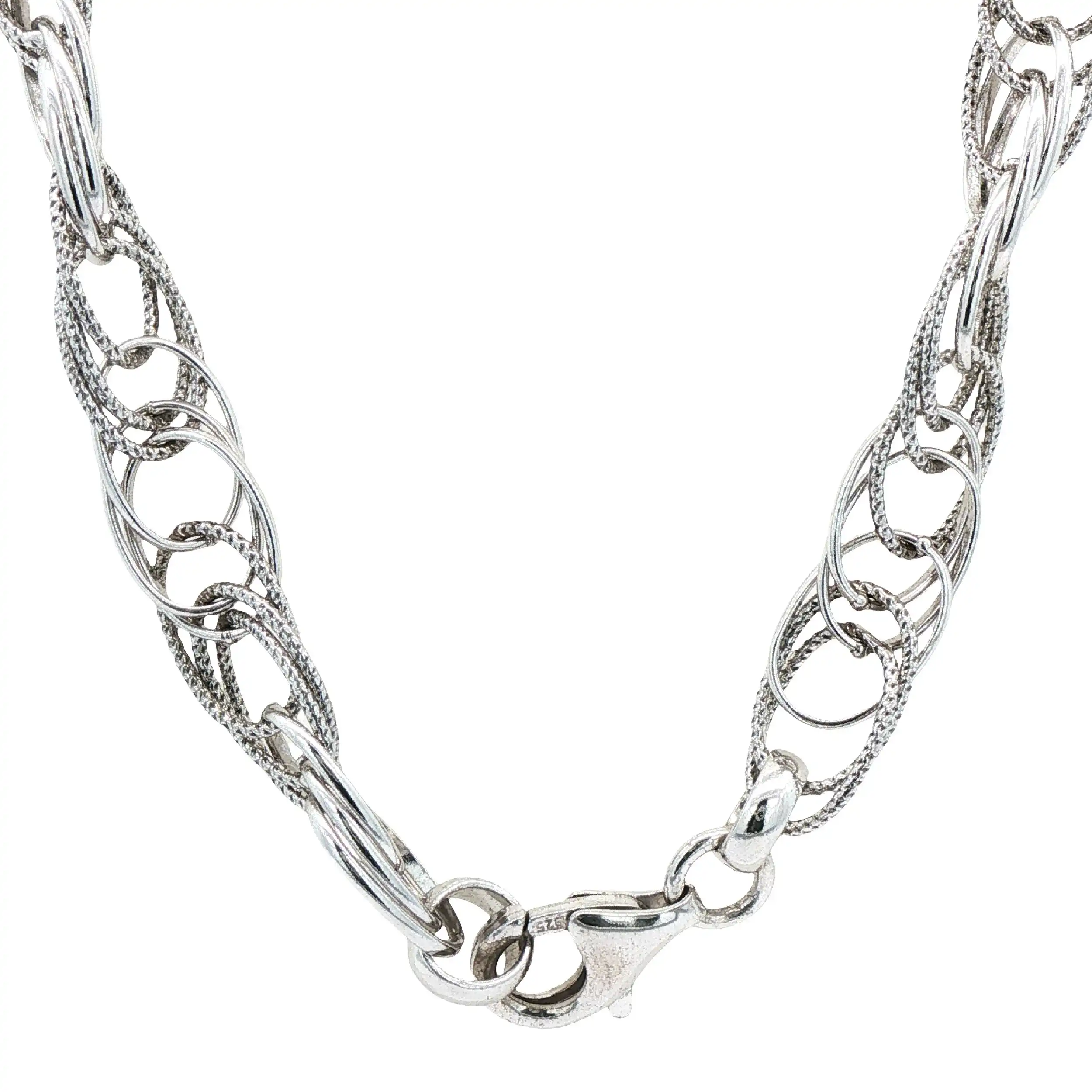 Gliedercollier Silber Gliedercollier Silber