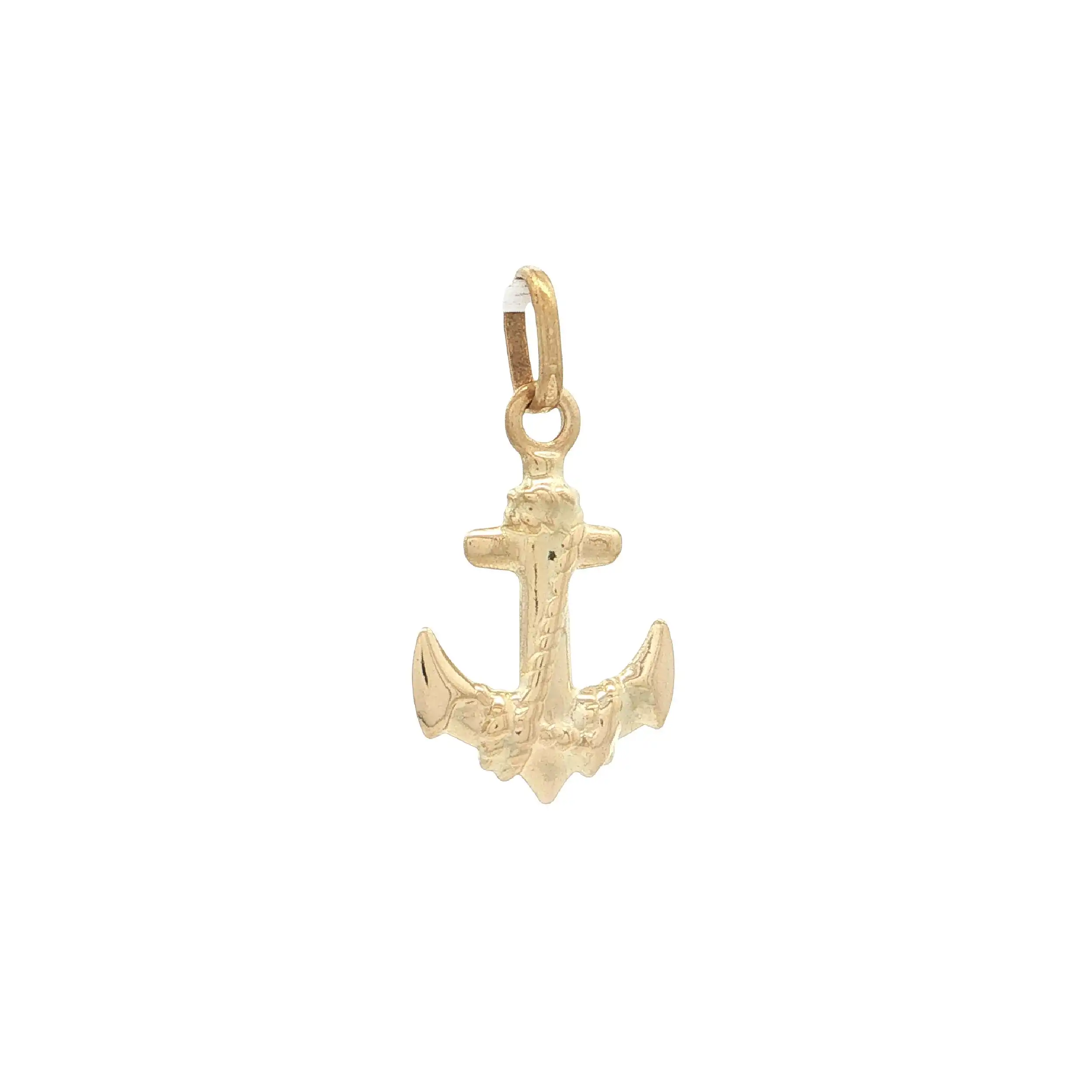 Anhänger Gelbgold "Anker"