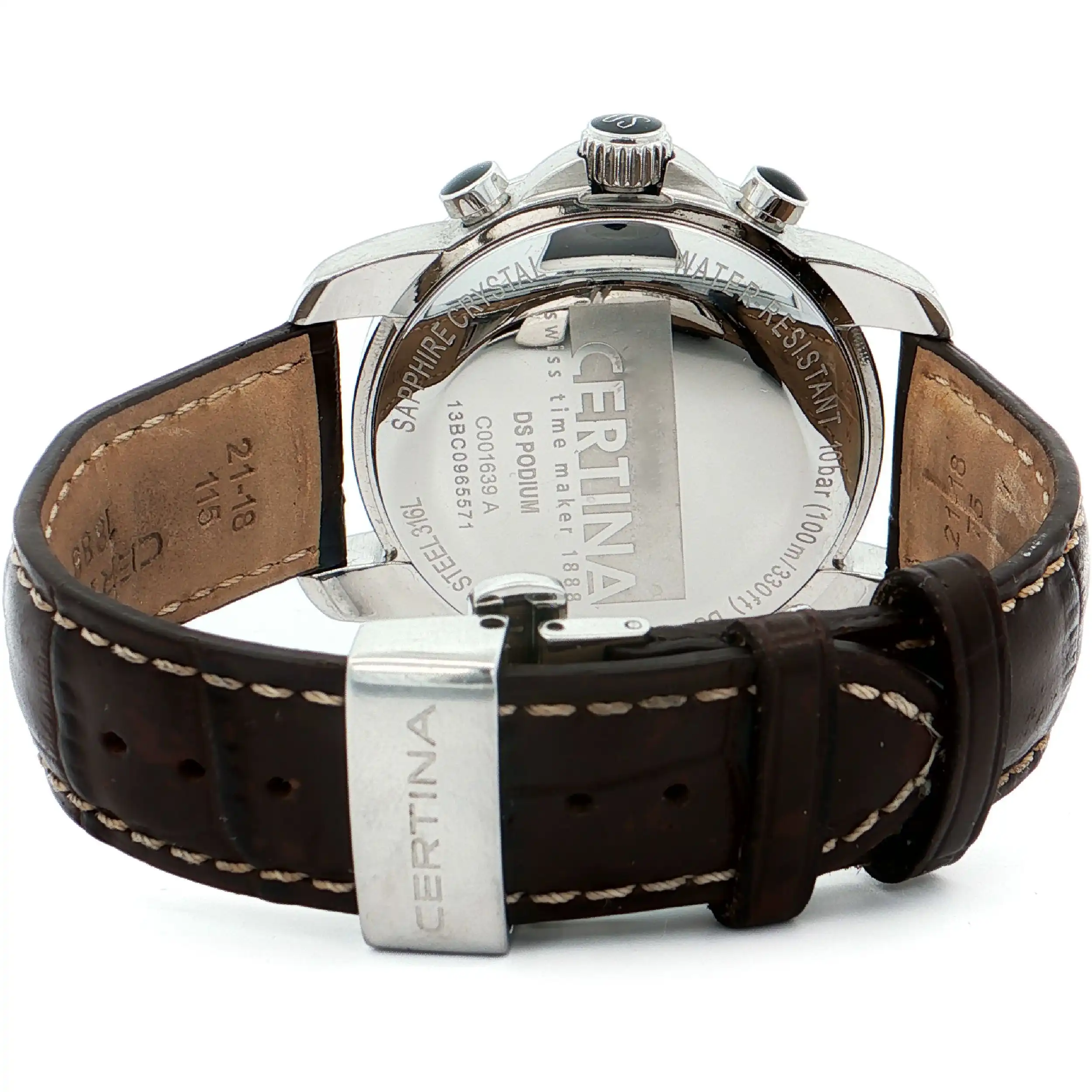 Herrenuhr Certina DS Podium Chronograph Quarz Herrenuhr Certina DS Podium Chronograph Quarz