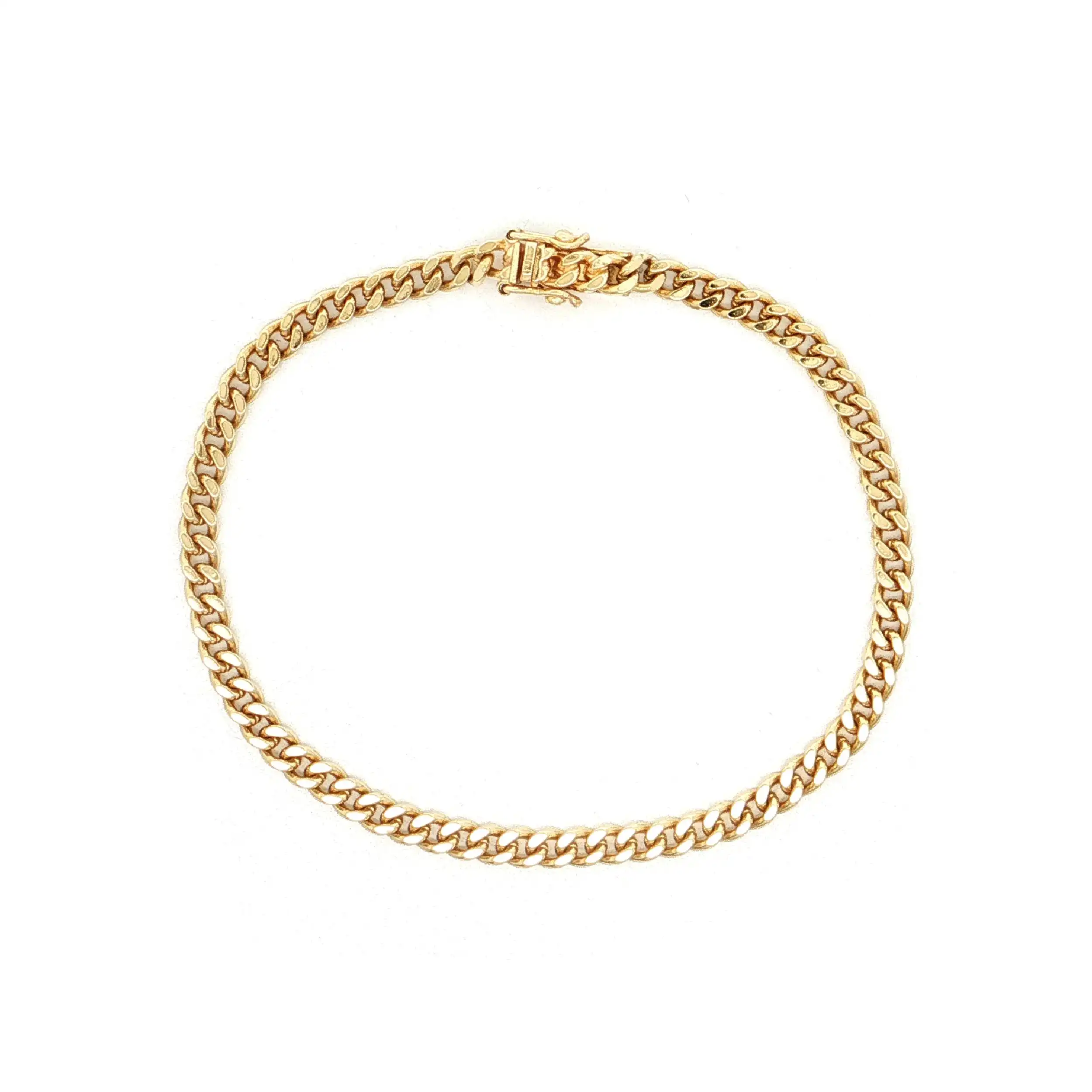Panzerarmband Gelbgold