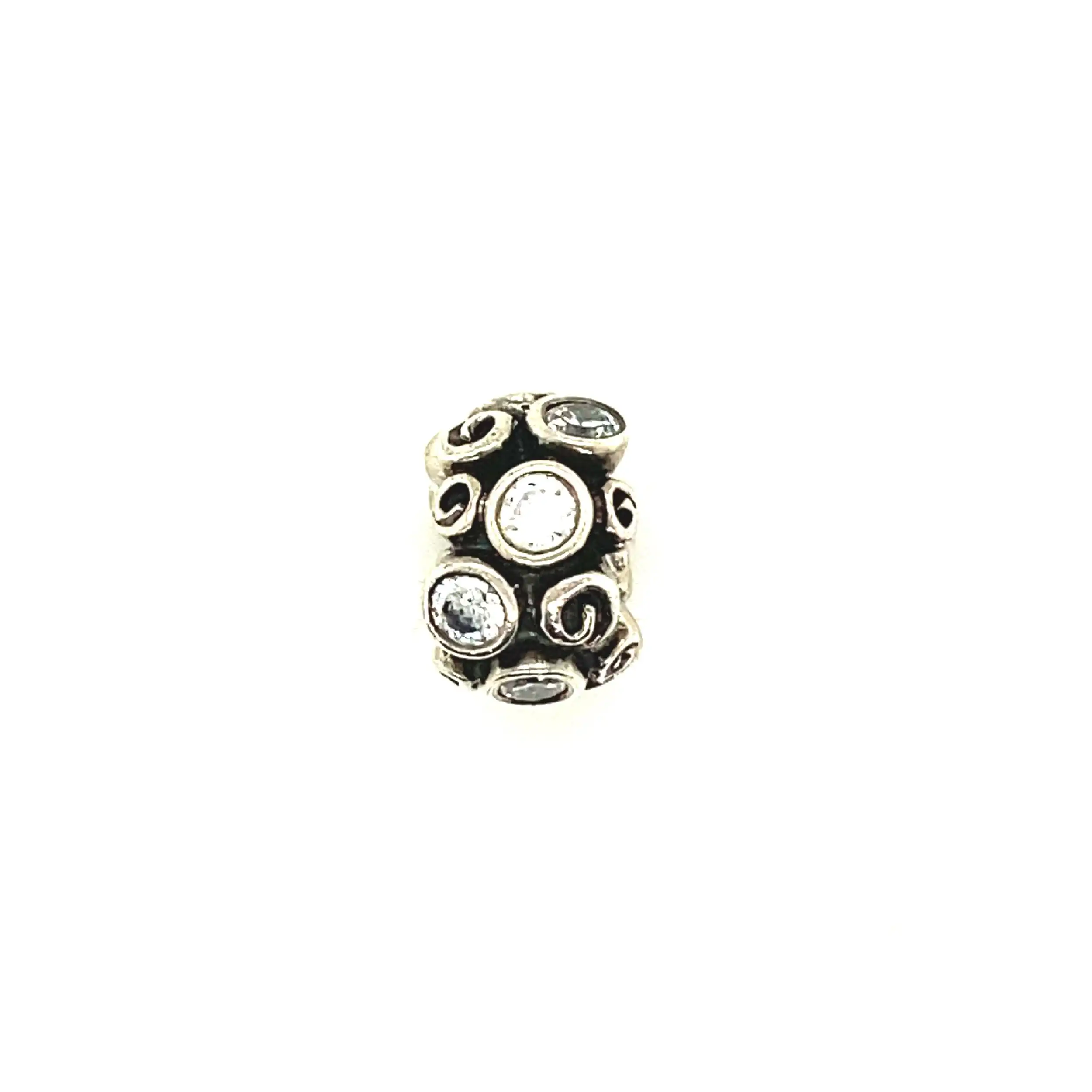 Silberanhänger Pandora - Charm Sternenwirbel mit klarer Zirkonia Silberanhänger Pandora - Charm Sternenwirbel mit klarer Zirkonia