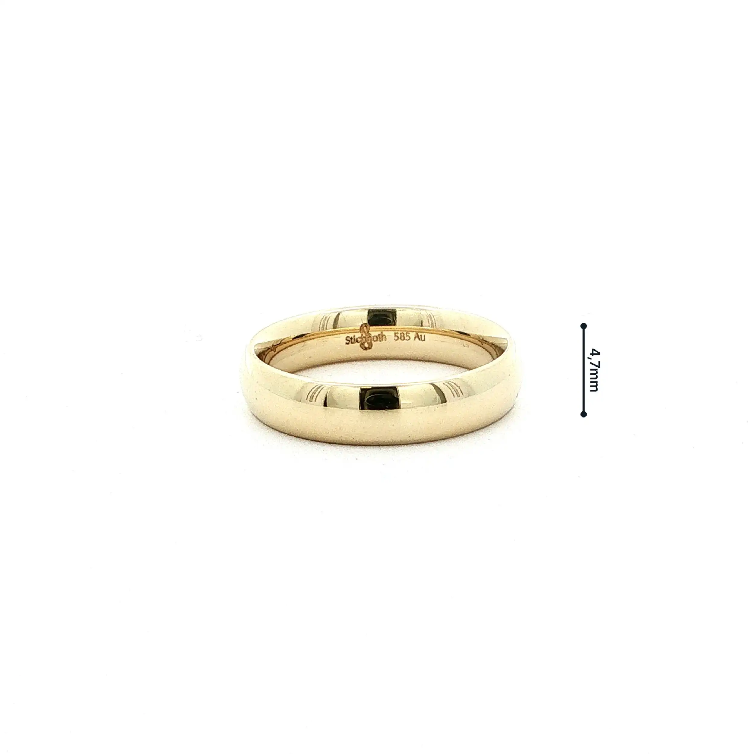 Traurring Gelbgold