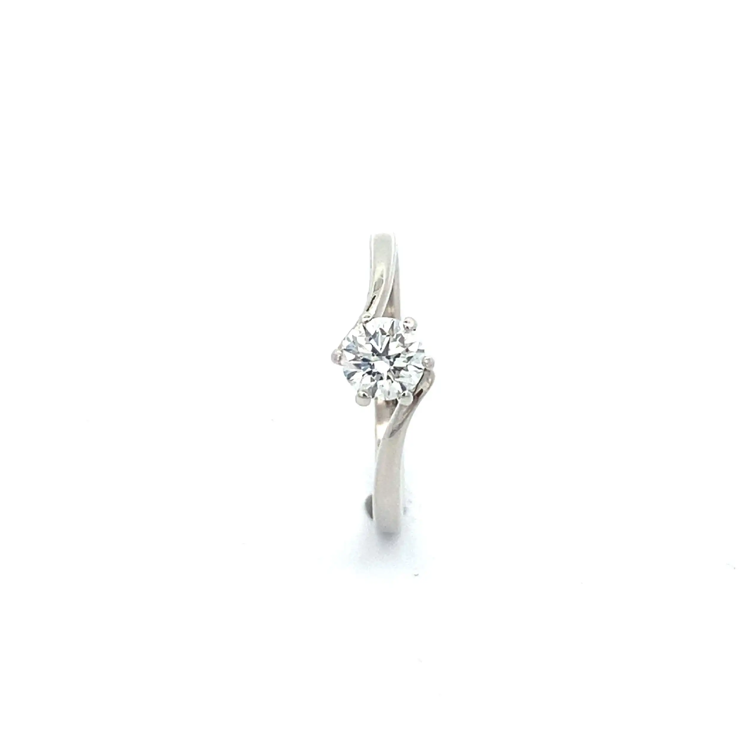 Solitärring Weißgold mit Brillant