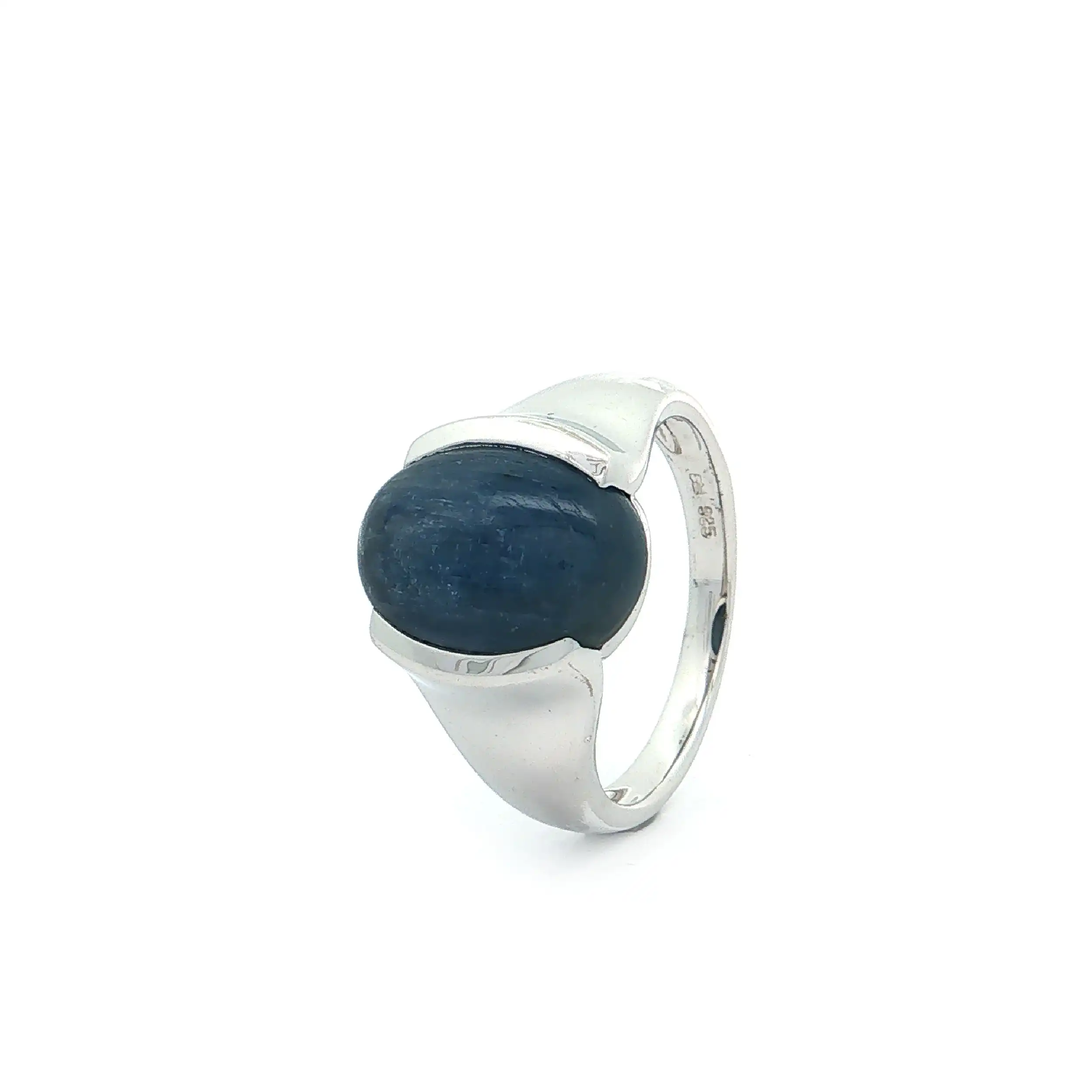 Ring Silber mit Saphircabochon
